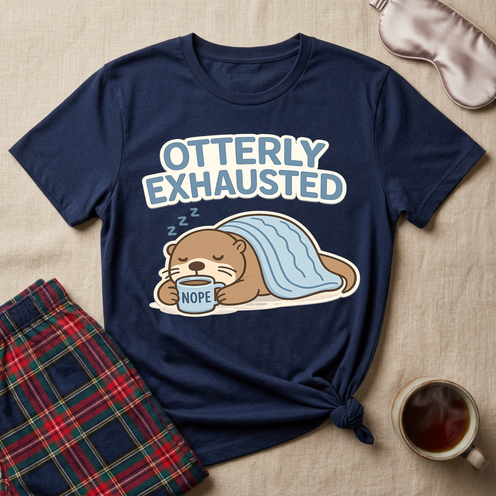 Otterly Exhausted T-Shirt