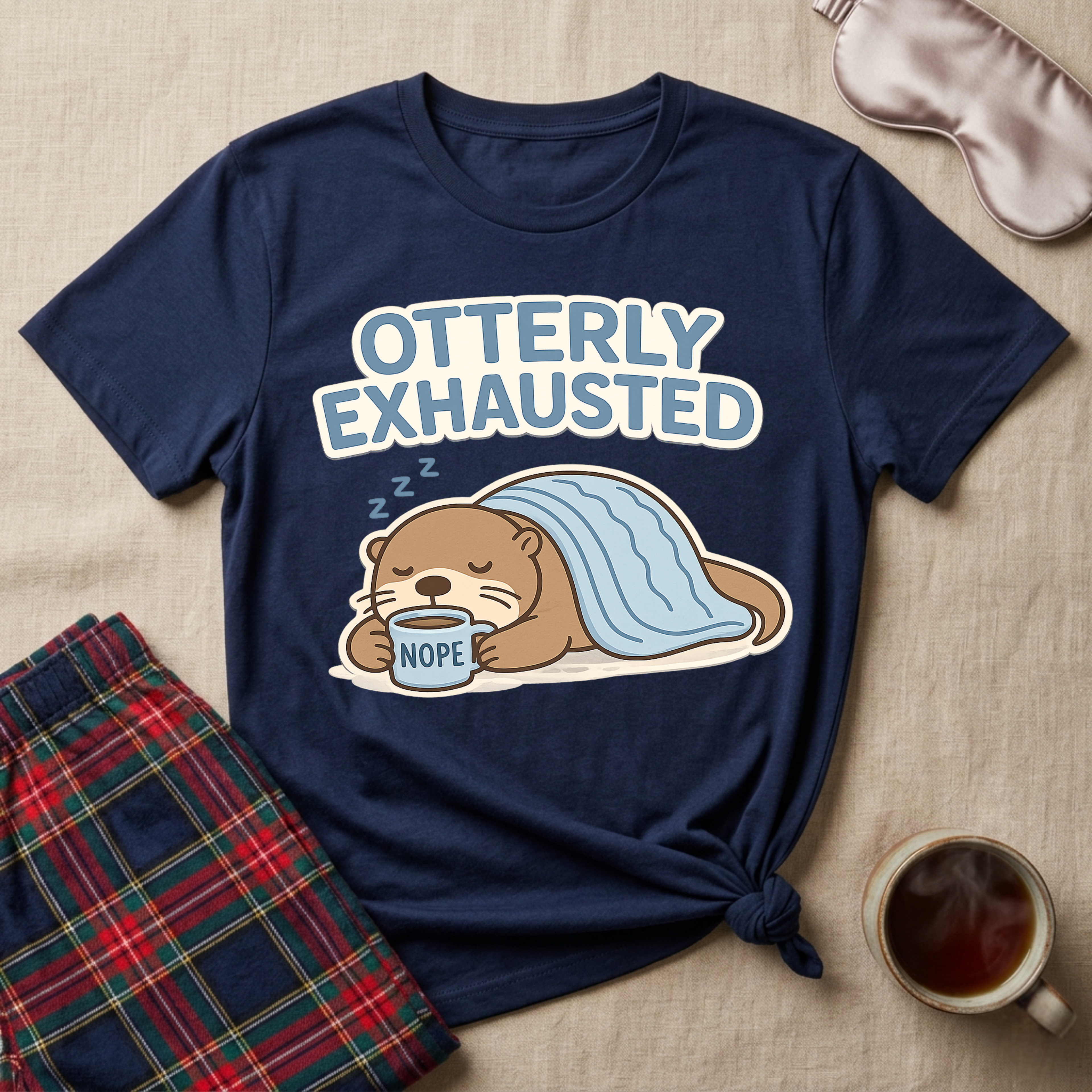 Otterly Exhausted T-Shirt