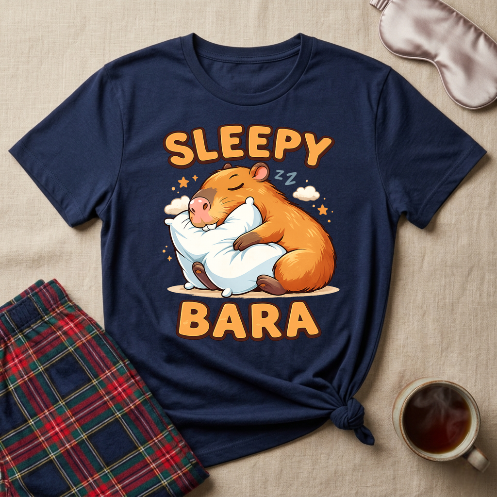 Sleepybara Pillow T-Shirt