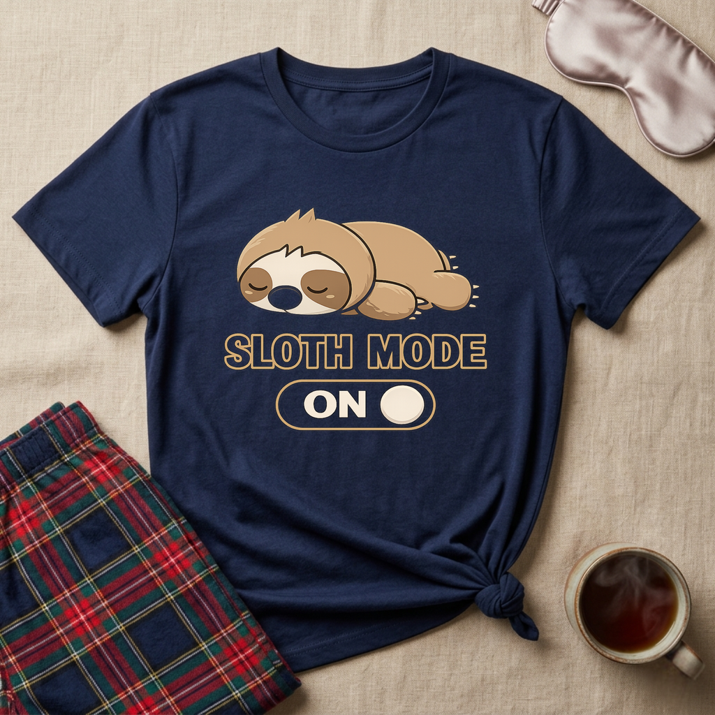 Sleepy Sloth Mode T-Shirt