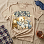 Not Available Before Noon Puppy T-Shirt