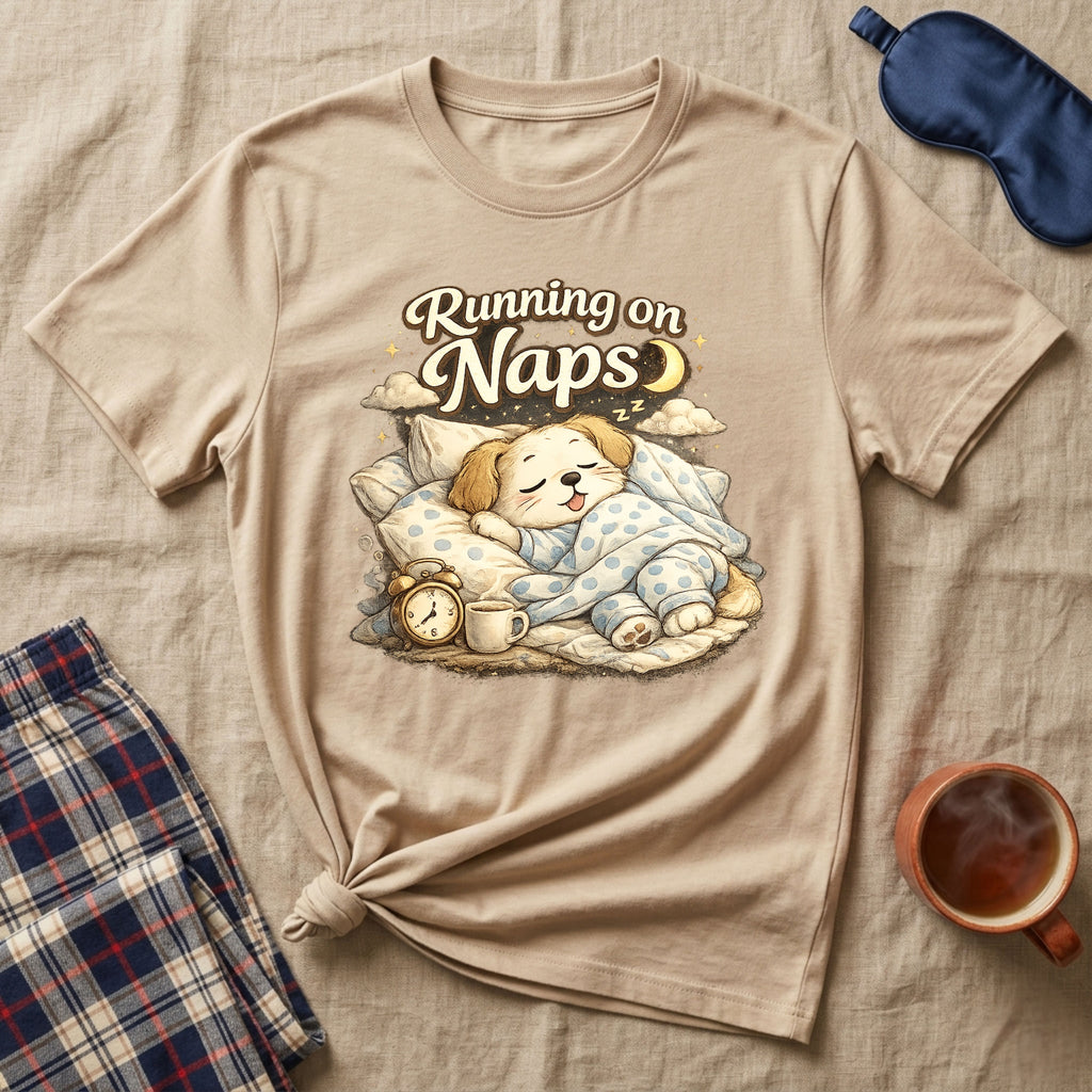 Running On Naps Puppy T-Shirt