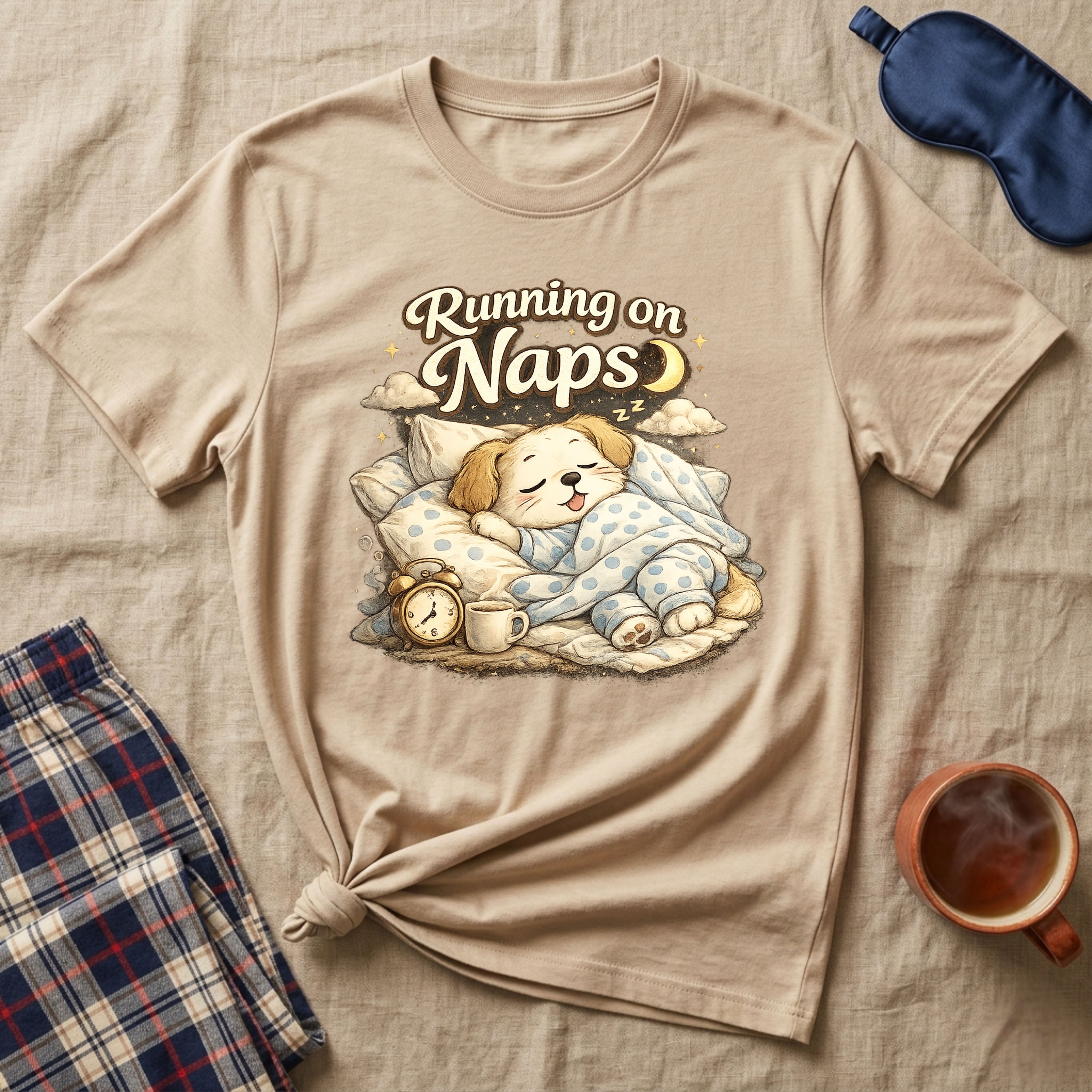 Running On Naps Puppy T-Shirt