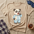 Sleepy Nerdy Panda T-Shirt