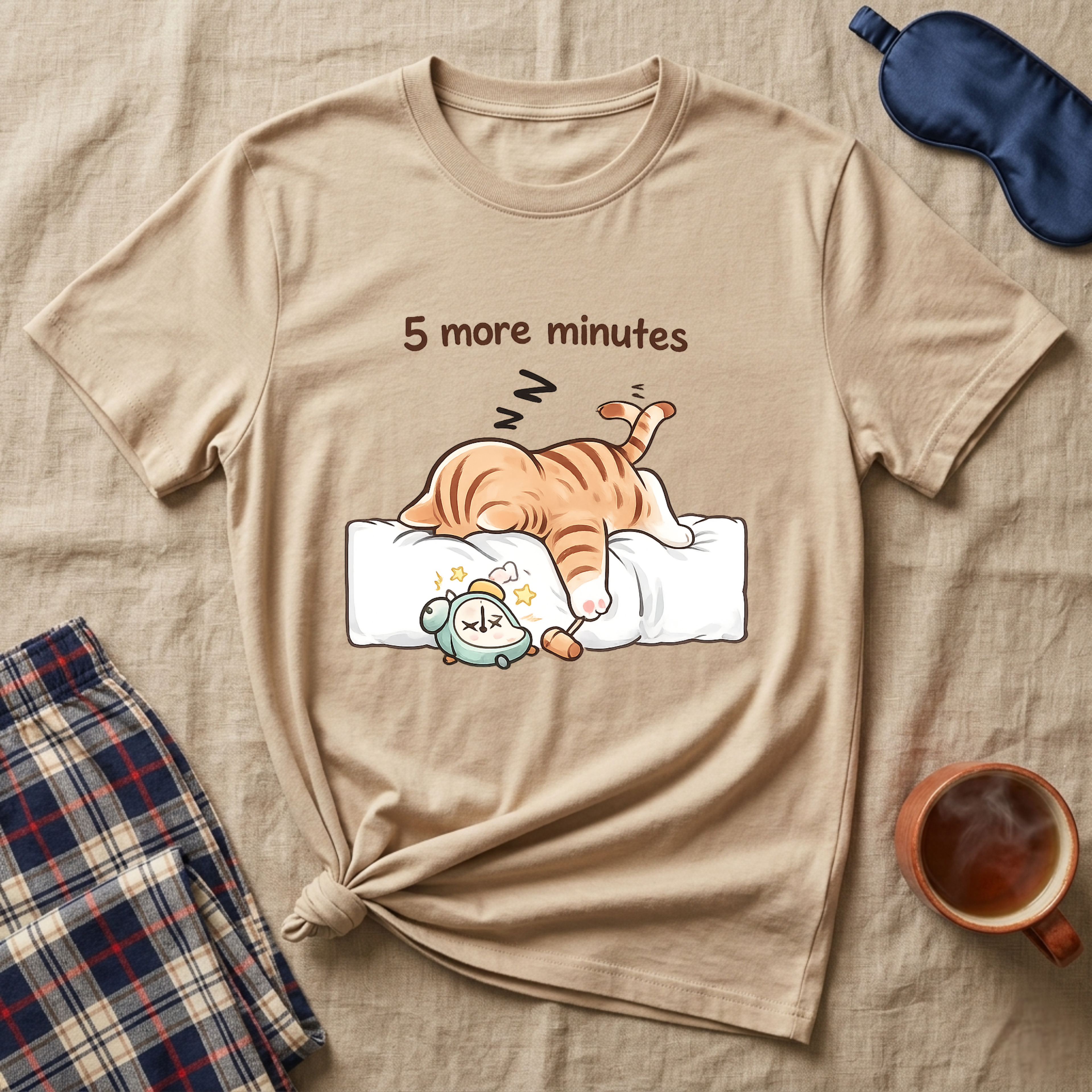 5 More Minutes Sleepy T-Shirt