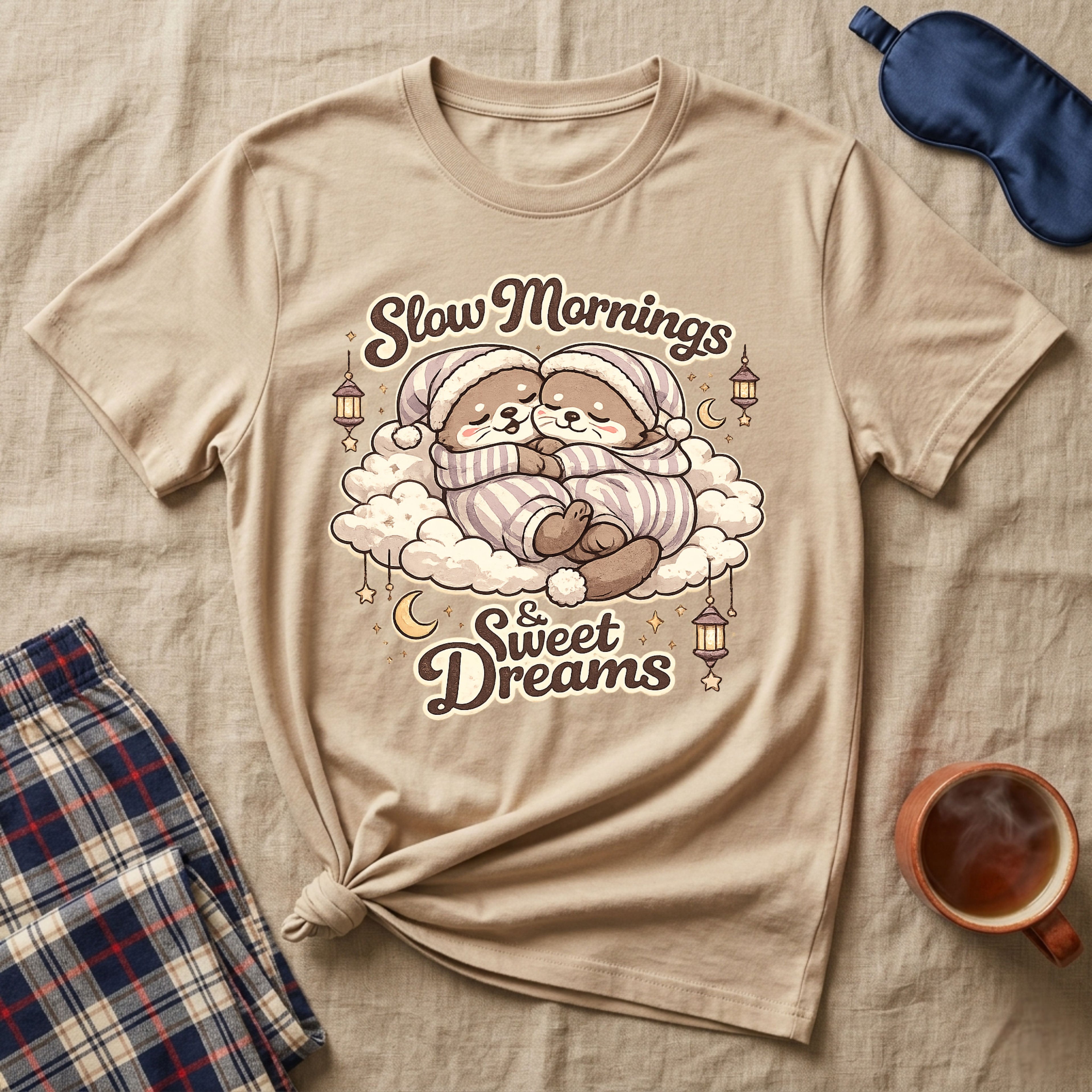Slow Mornings Sloth T-Shirt