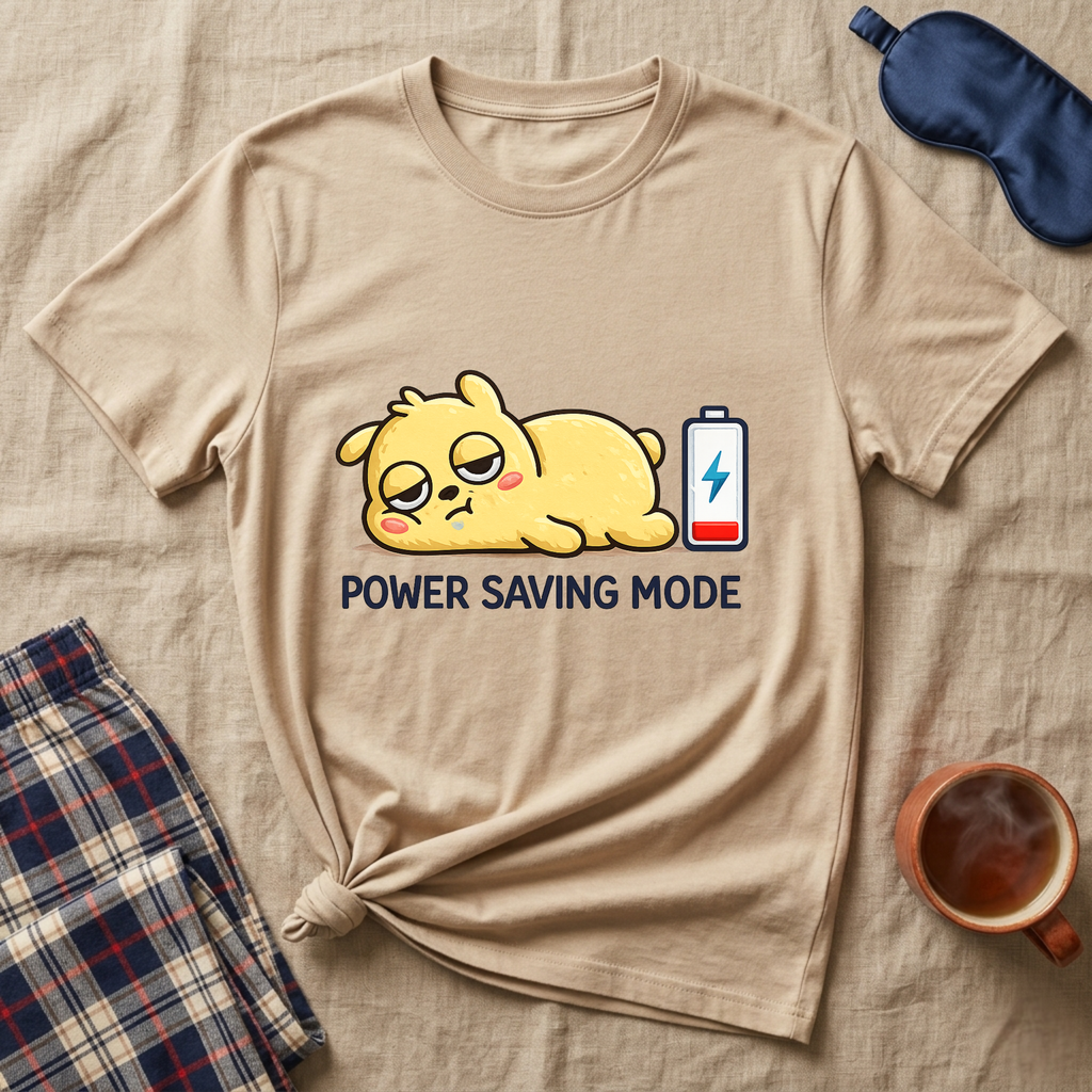 Power Saving Mode T-Shirt