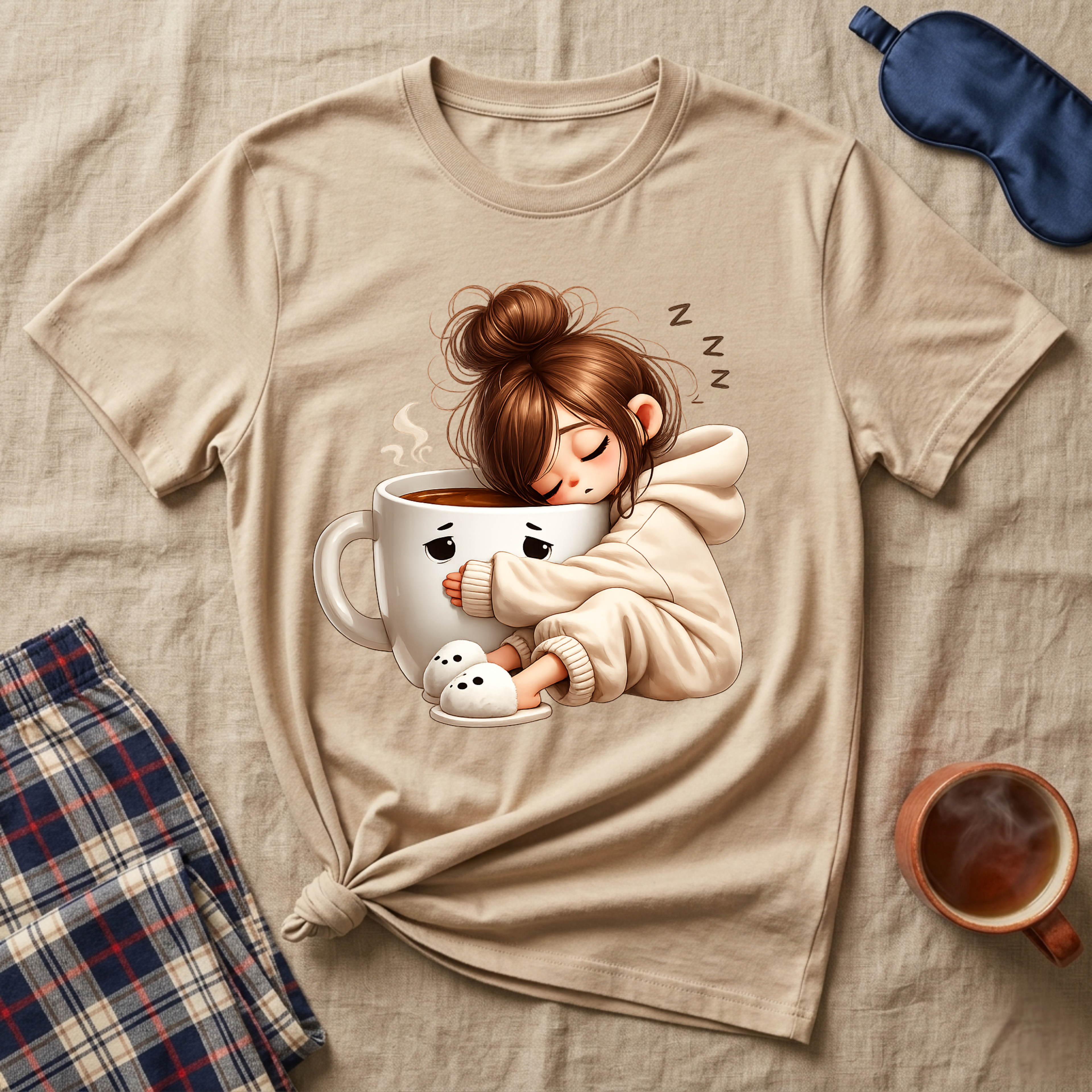 Coffee Mug Pillow T-Shirt