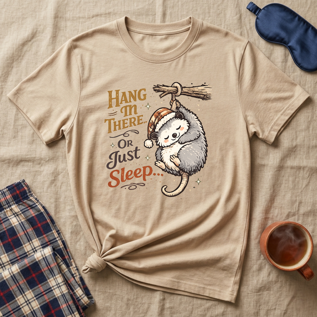 Hang In There Sleepy T-Shirt