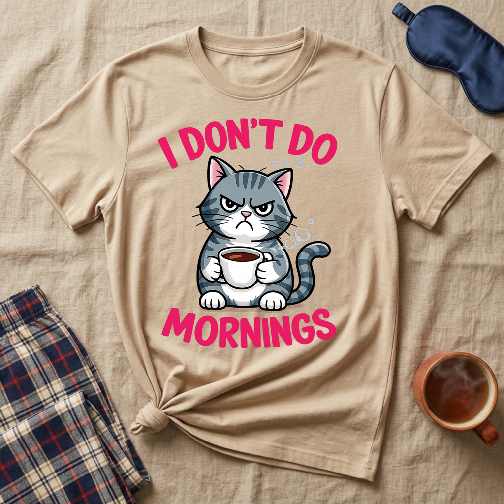 Don't Do Mornings T-Shirt