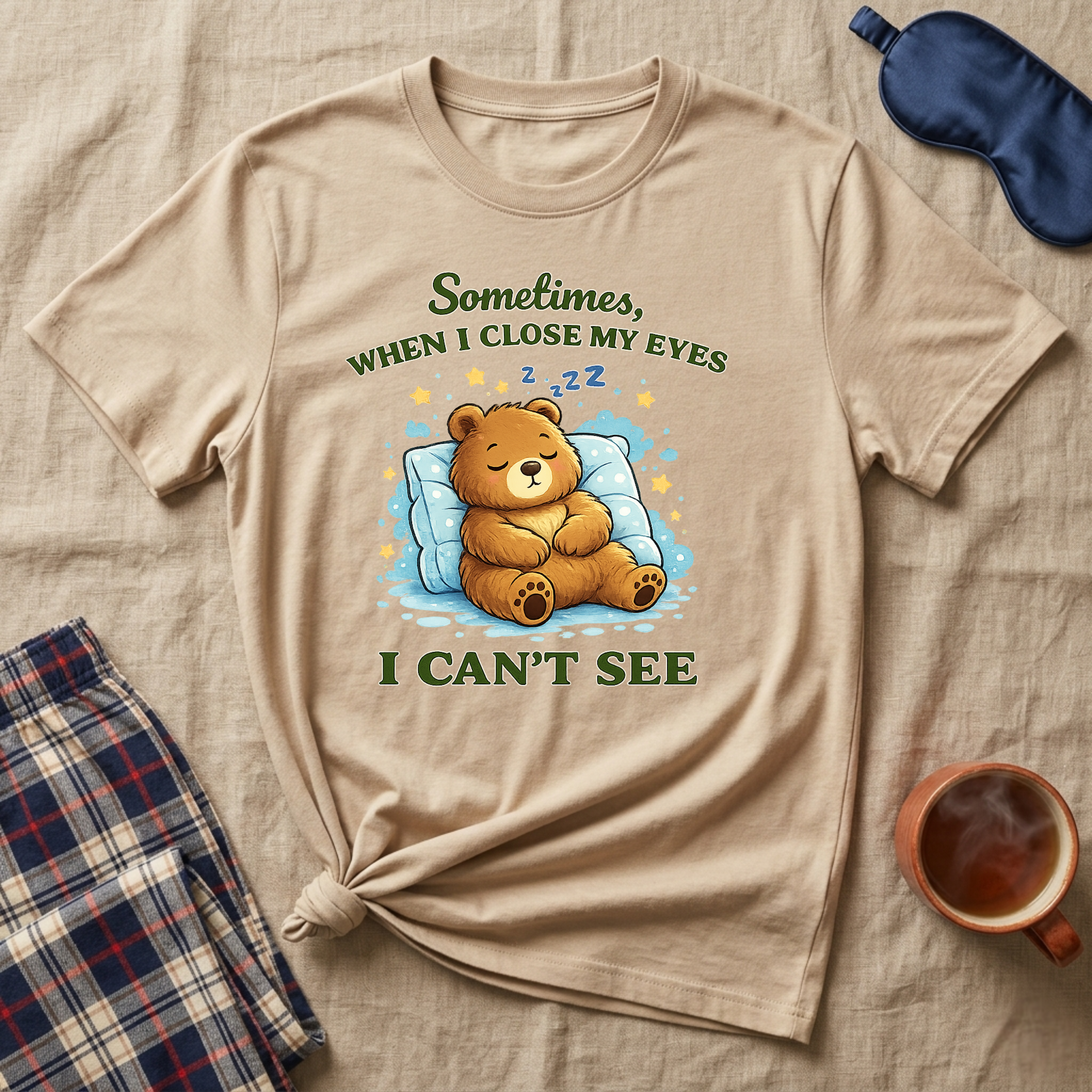 Close My Eyes Sleepy T-Shirt