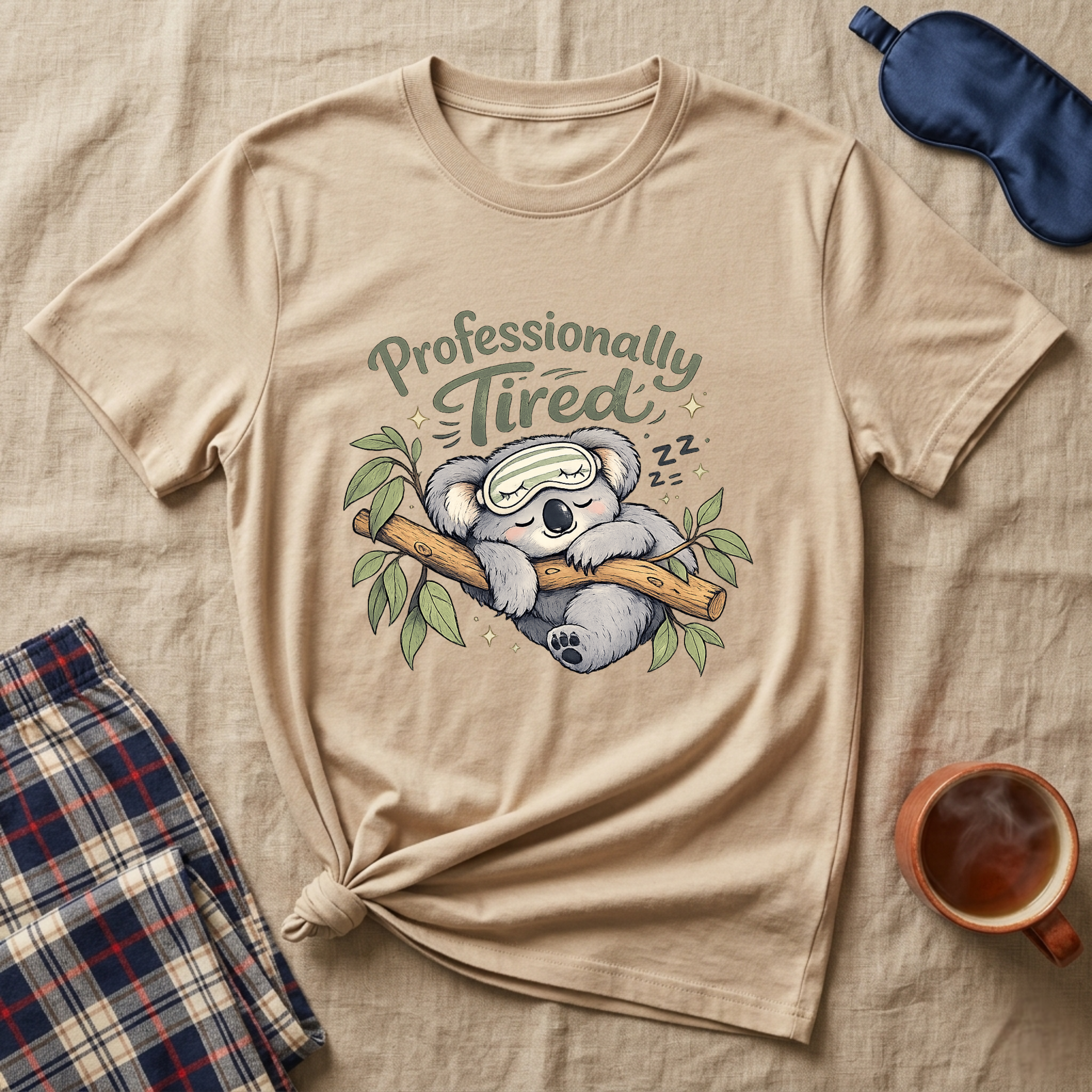 Professionally Tired Koala T-Shirt