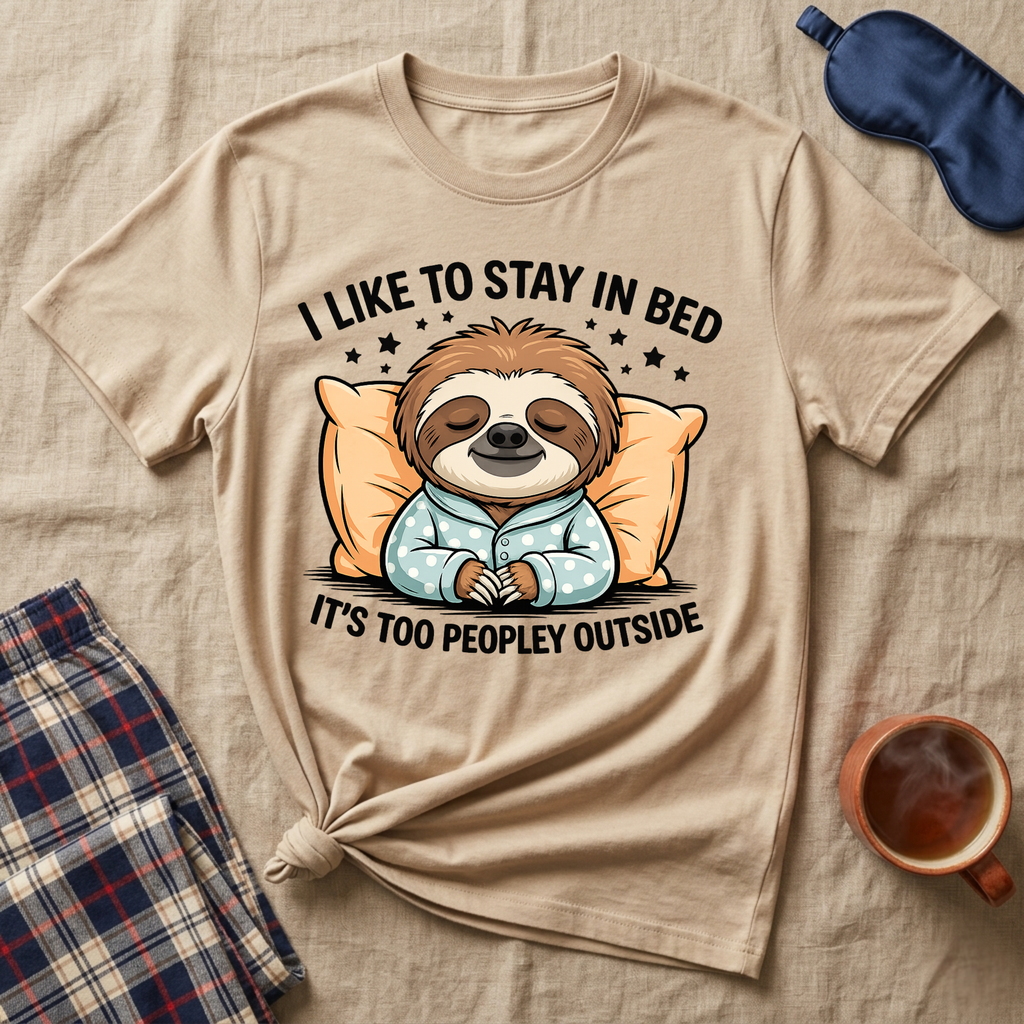 Like To Stay In Bed T-Shirt