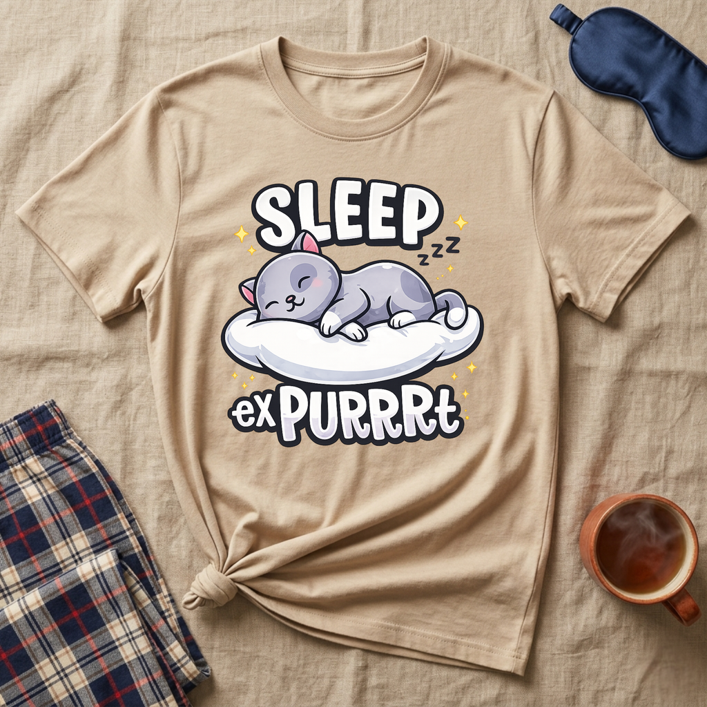 Sleep Expurrrrt T-Shirt