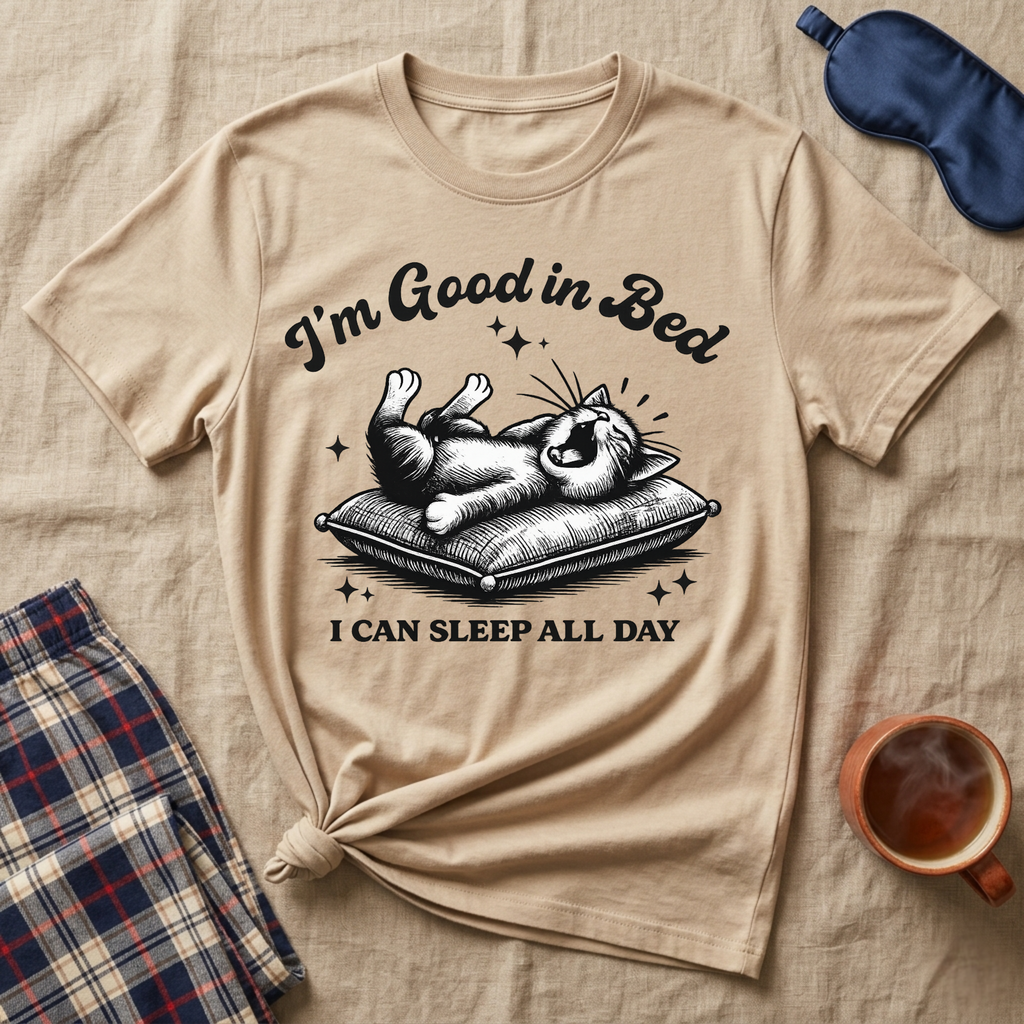 I'm Good In Bed Kitty T-Shirt