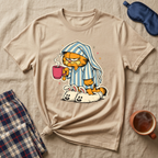 Lazy Coffee Cat T-Shirt