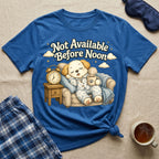 Not Available Before Noon Puppy T-Shirt