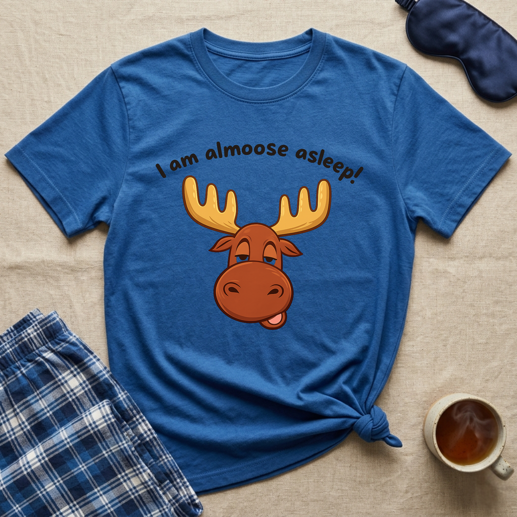Almoose Asleep T-Shirt