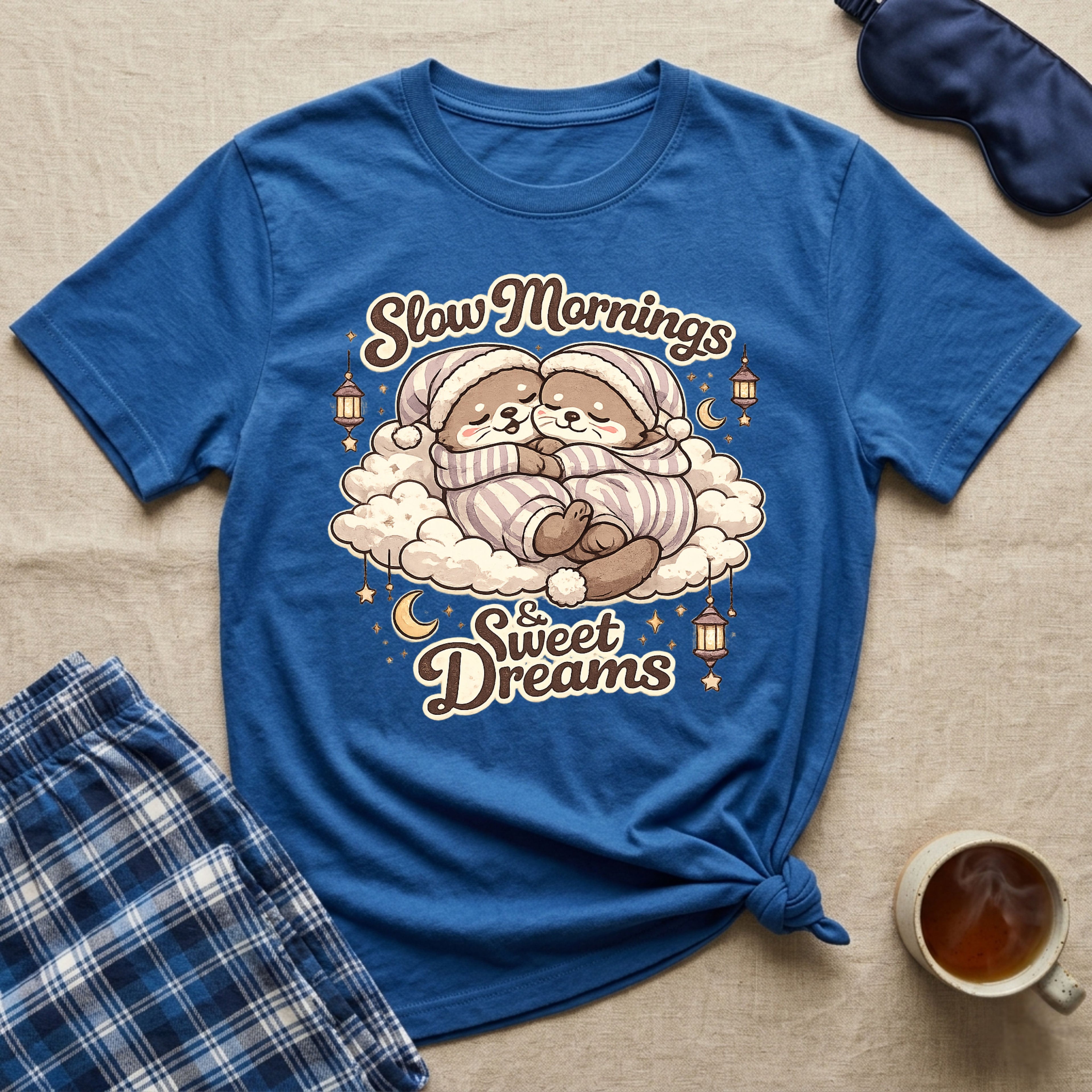 Slow Mornings Sloth T-Shirt