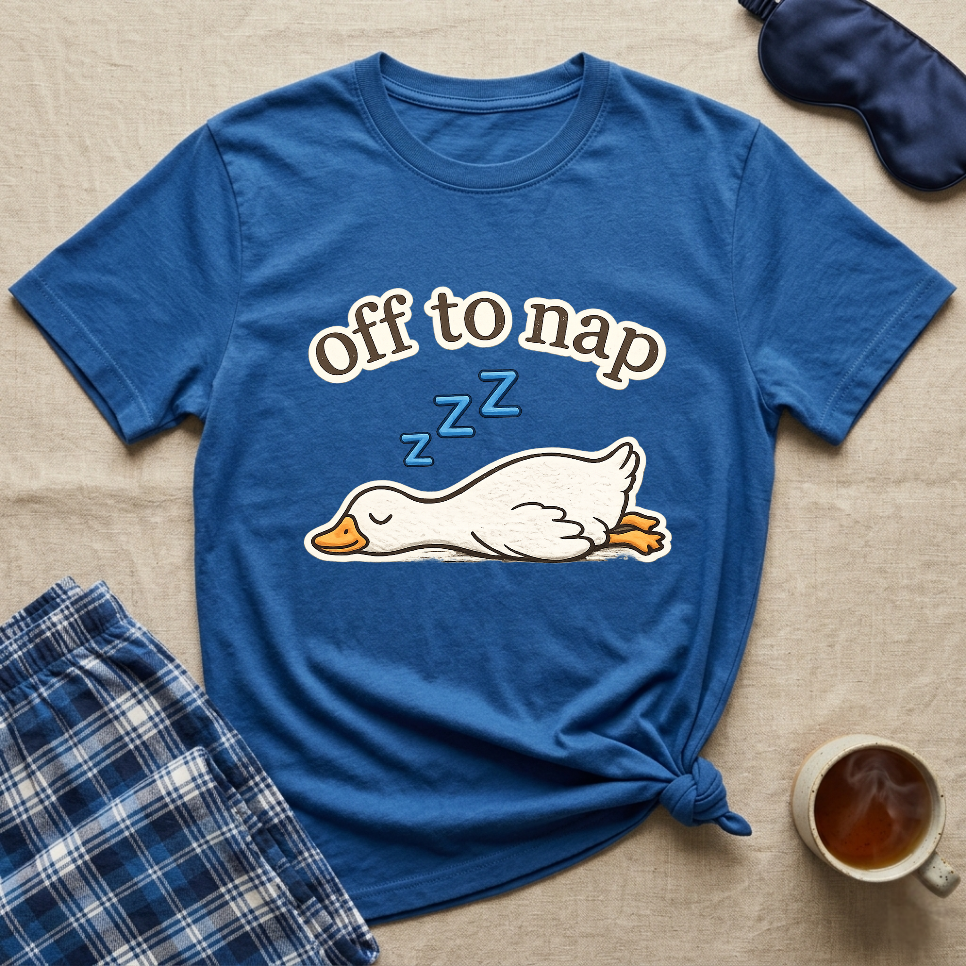 Off To Nap Goose T-Shirt
