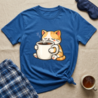 Coffee Mug Cat T-Shirt