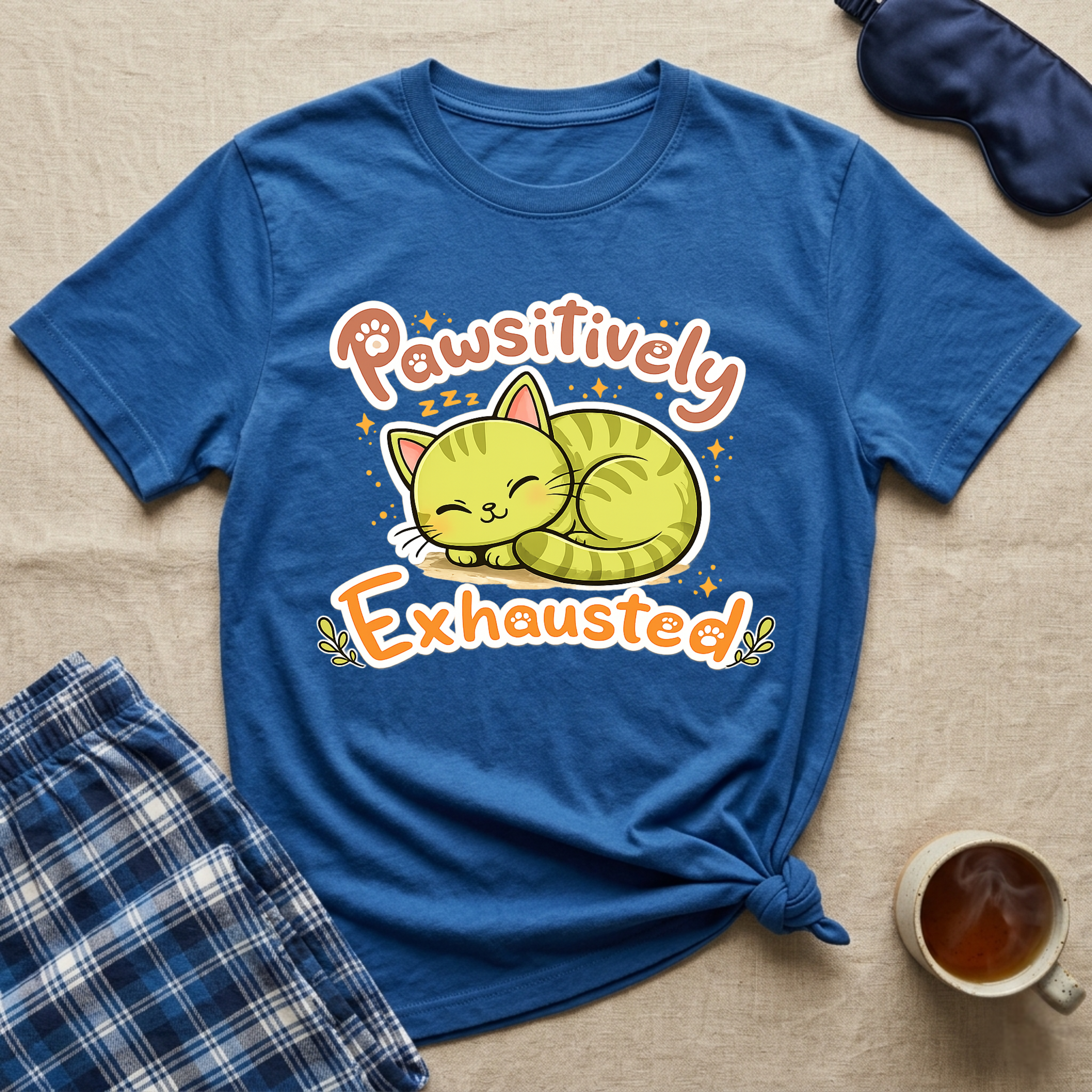 Pawsitively Exhausted T-Shirt
