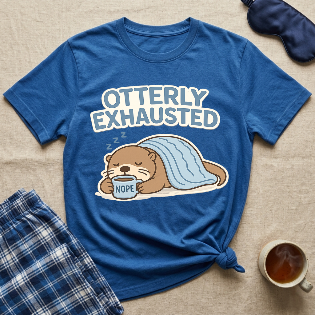 Otterly Exhausted T-Shirt