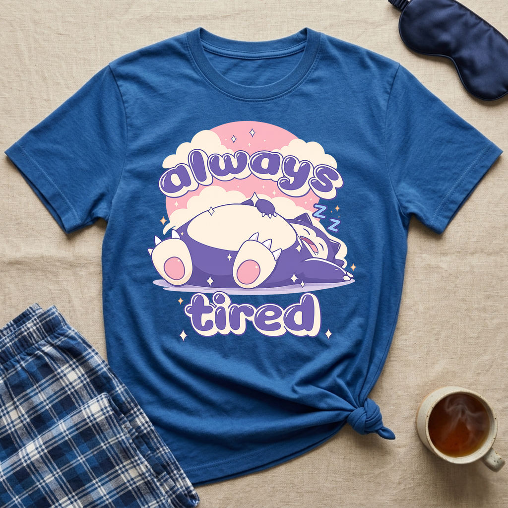 Always Tired Sleepy T-Shirt