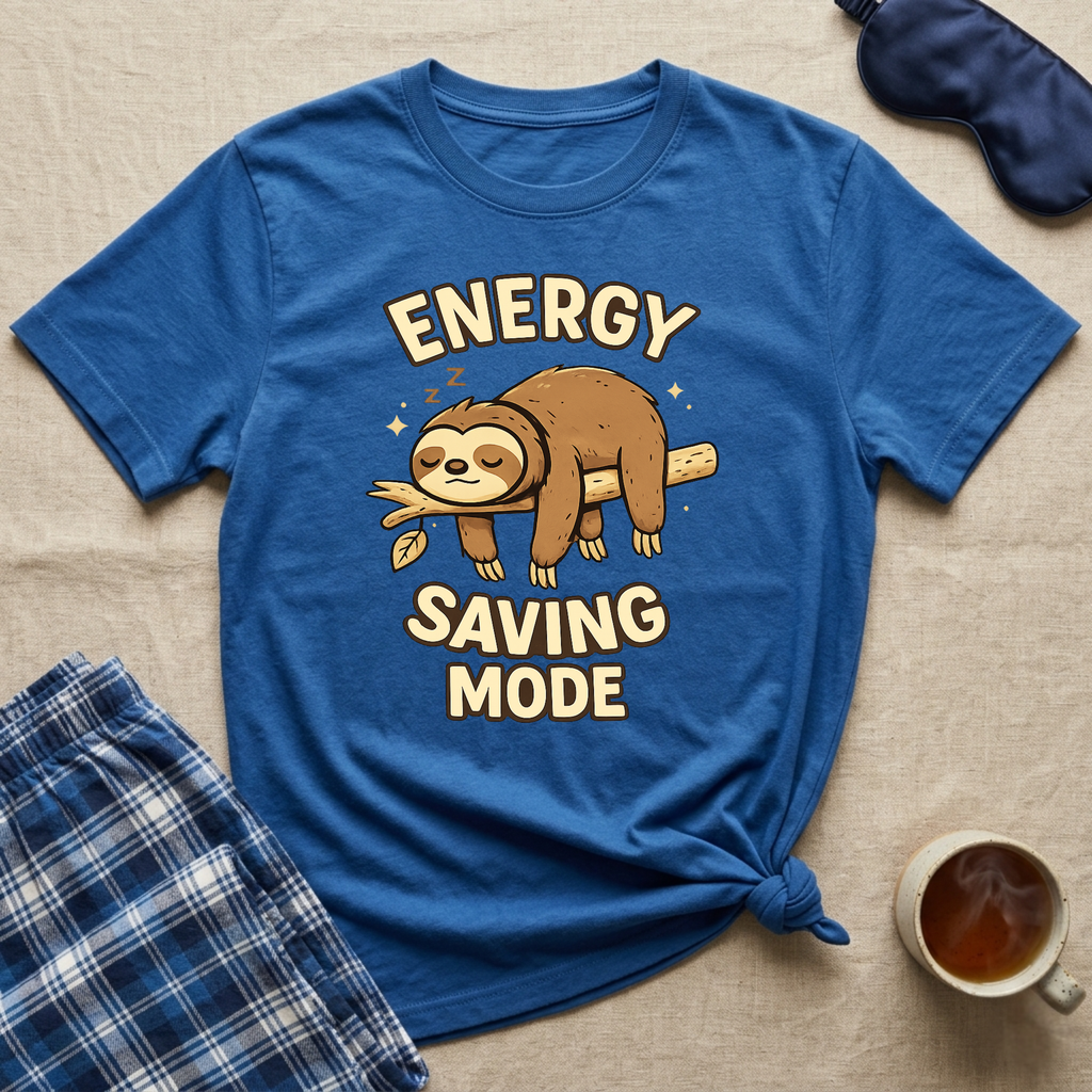 Energy Saving Sloth T-Shirt