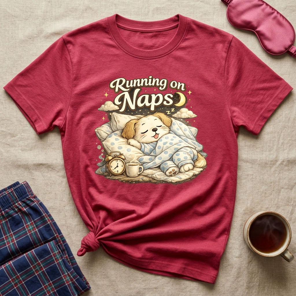 Running On Naps Puppy T-Shirt