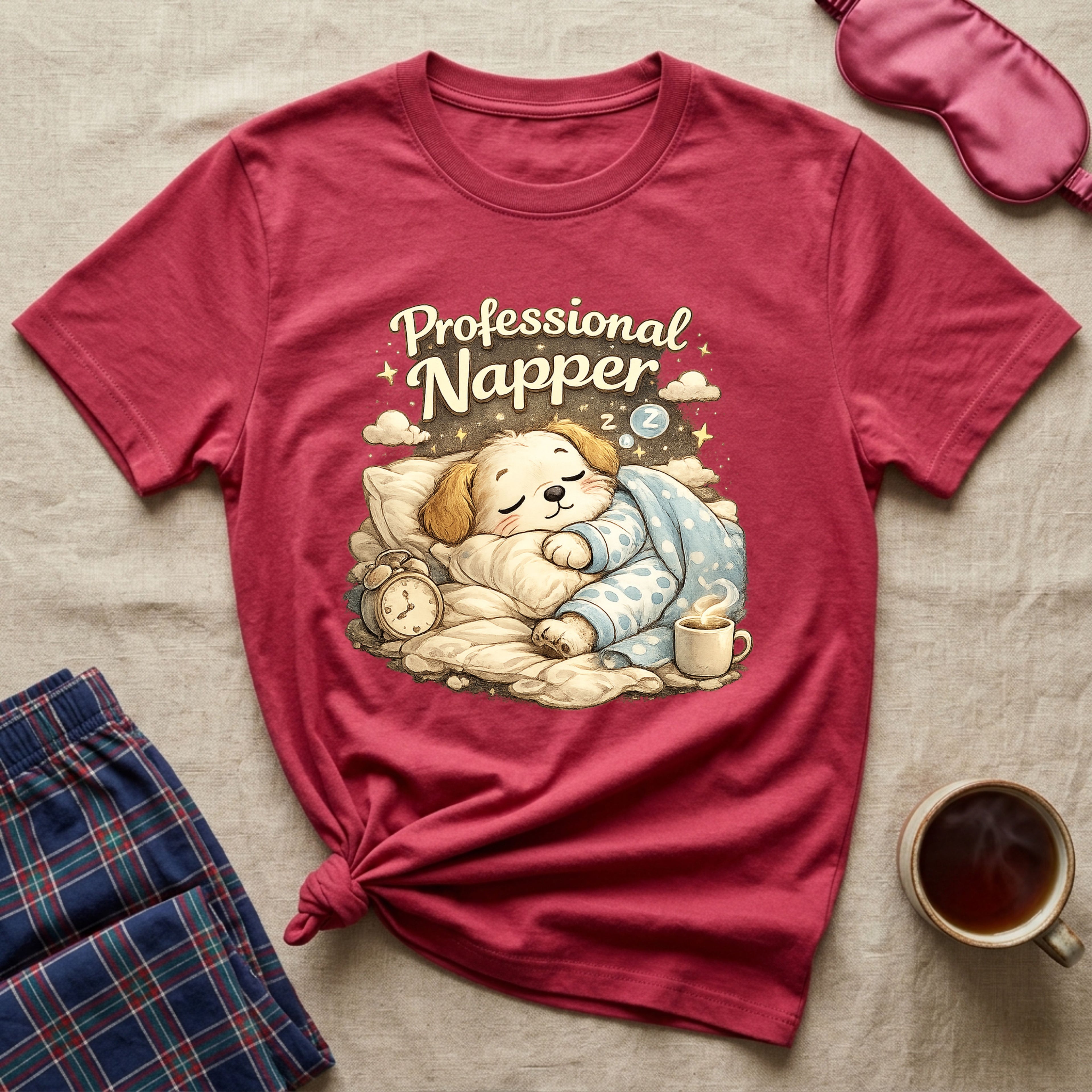Professional Napper Puppy T-Shirt