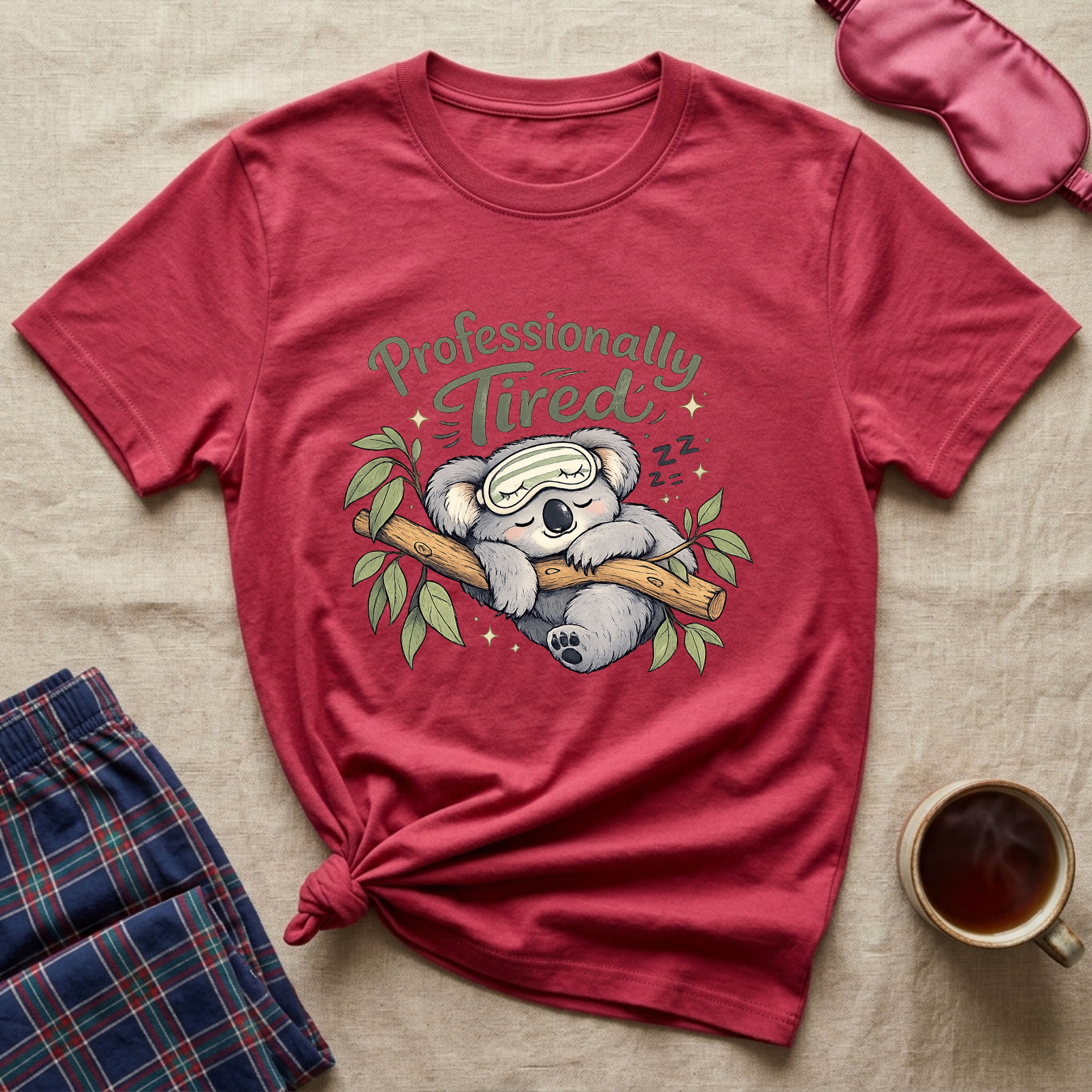 Professionally Tired Koala T-Shirt