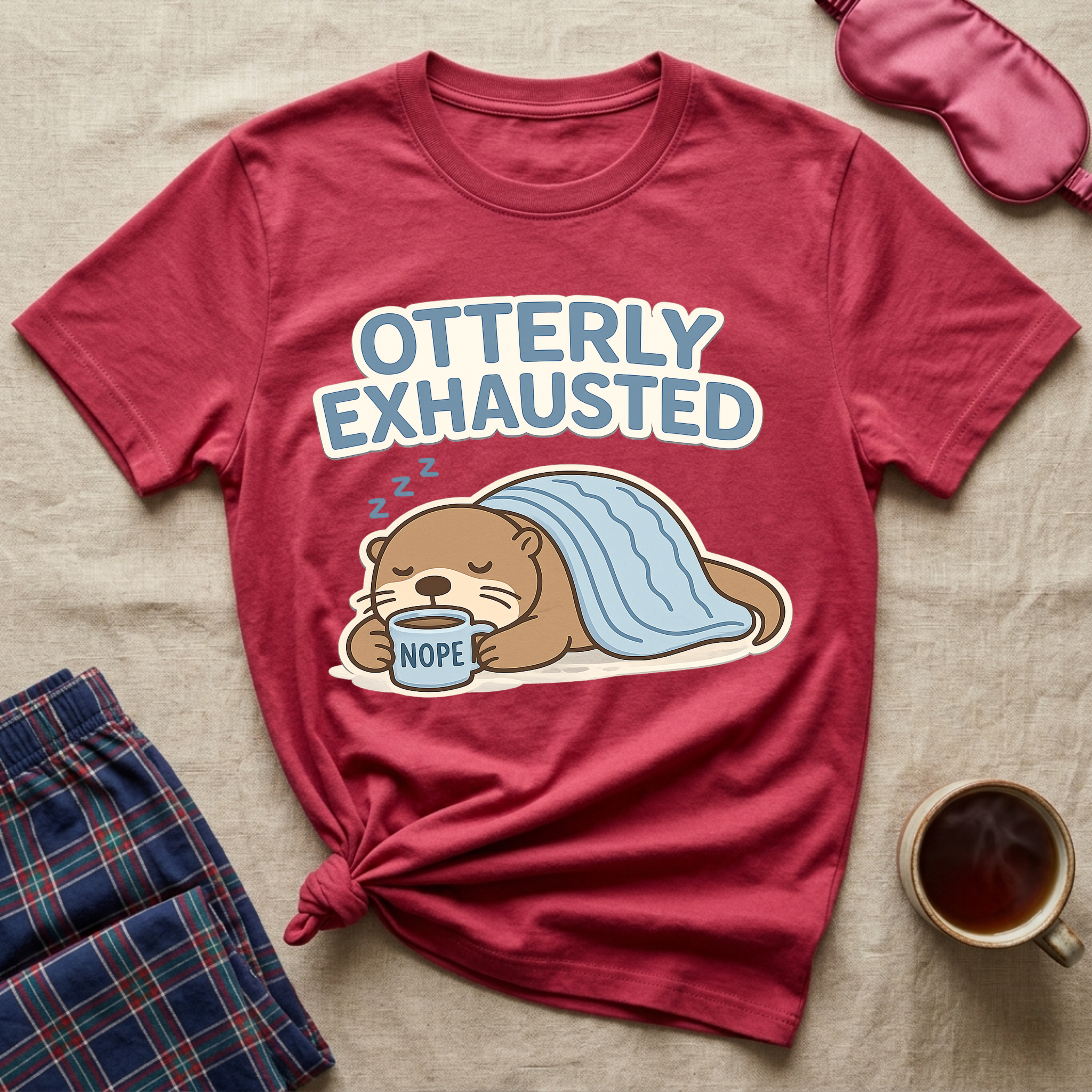 Otterly Exhausted T-Shirt