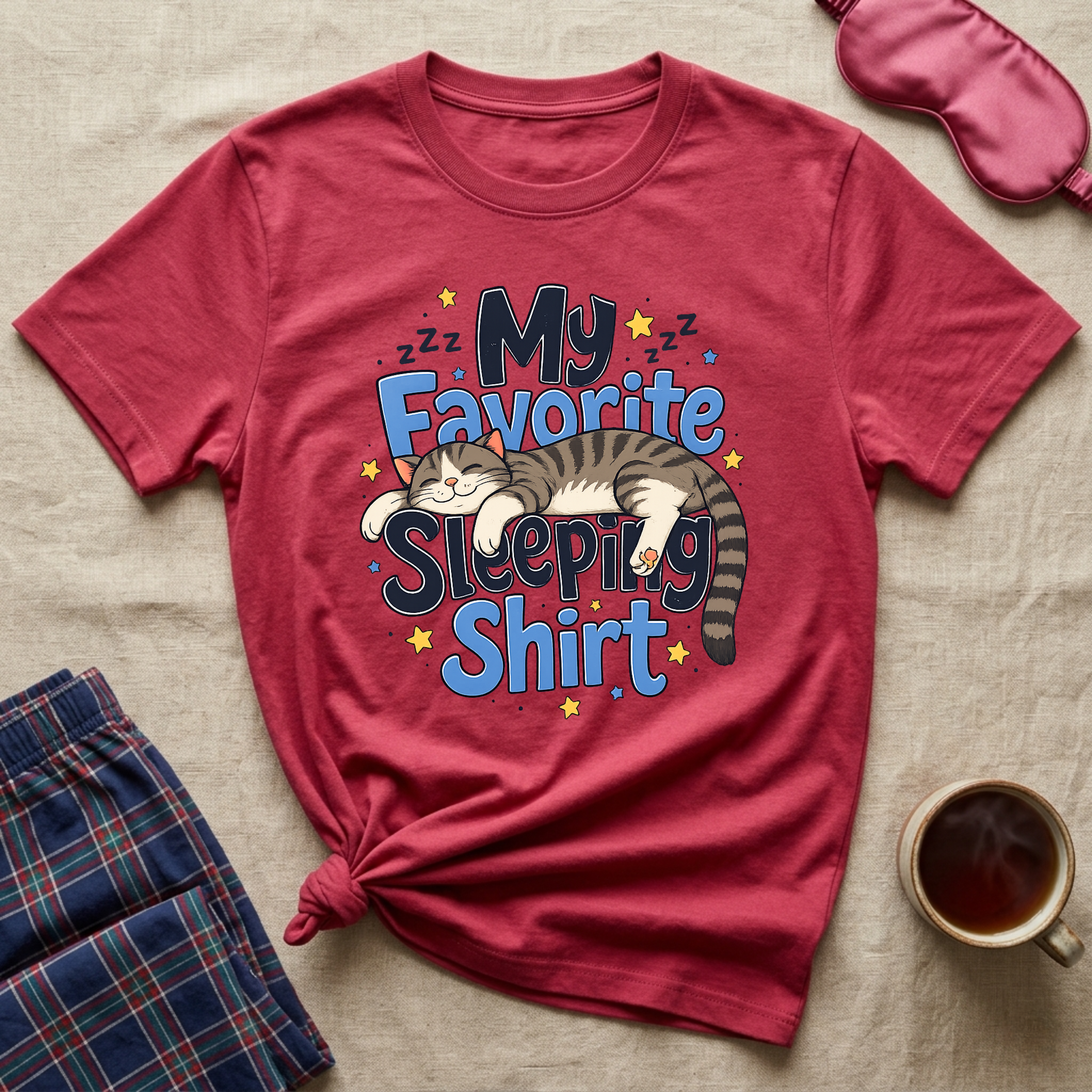 My Favorite Sleeping T-Shirt