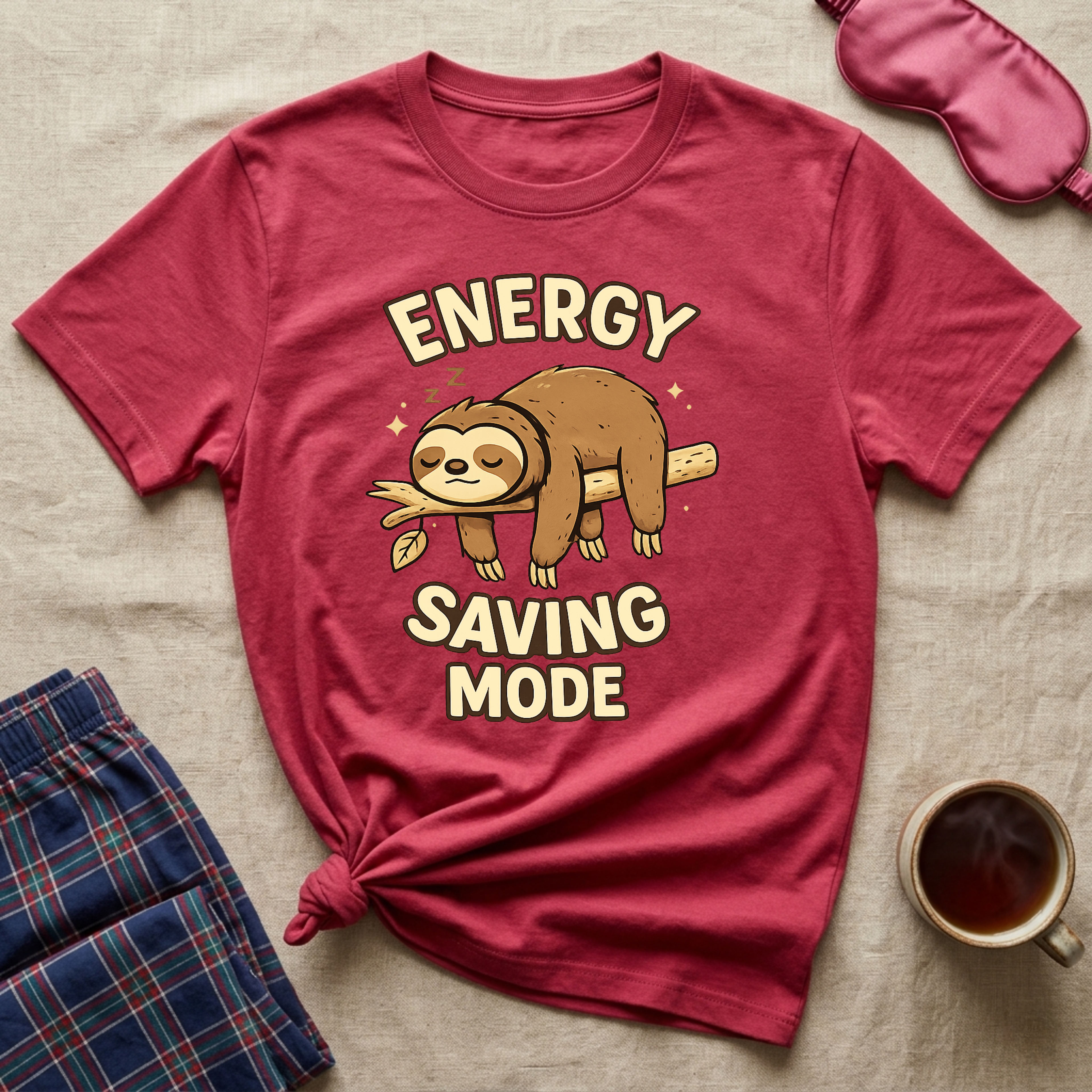 Energy Saving Sloth T-Shirt