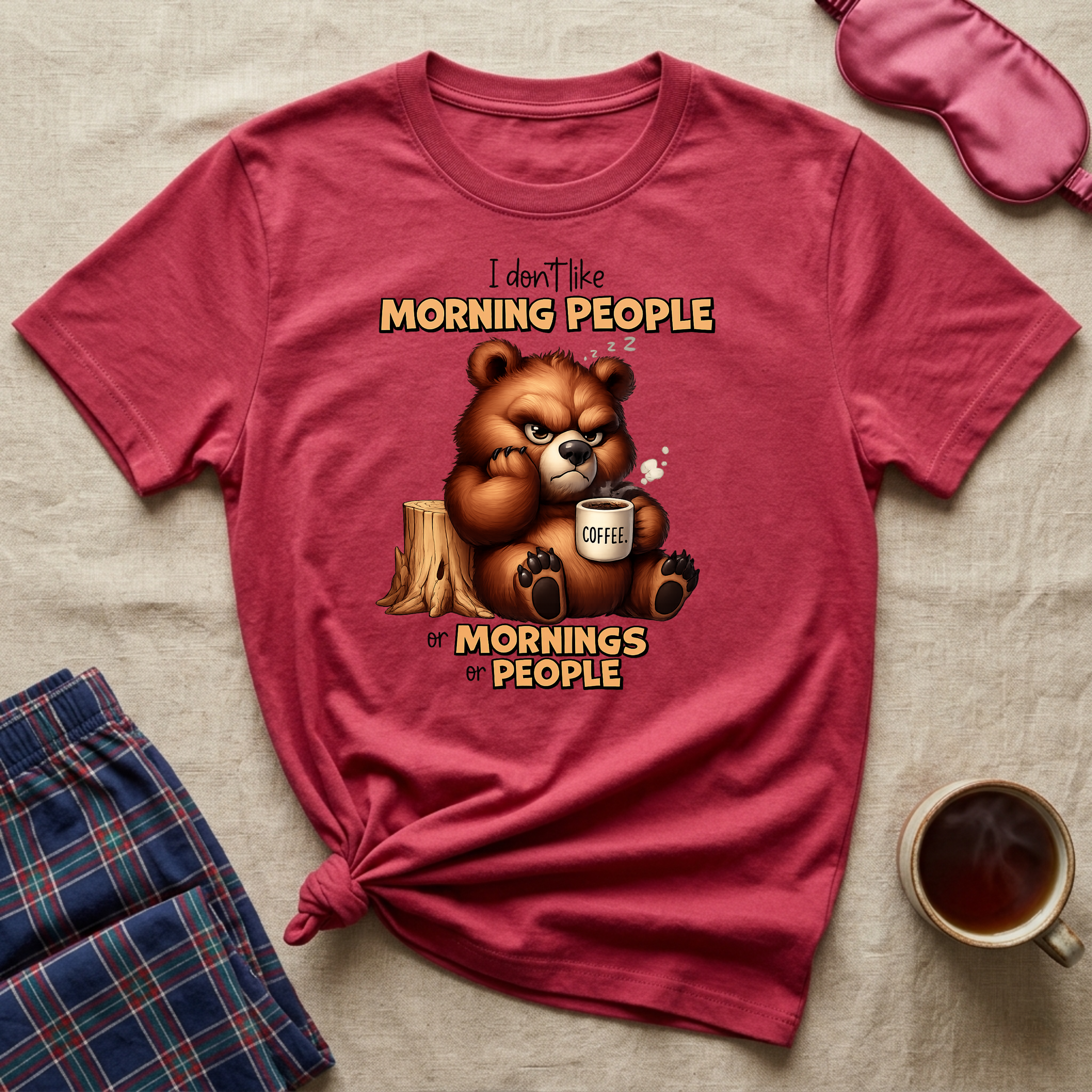 Don't Like Morning People T-Shirt