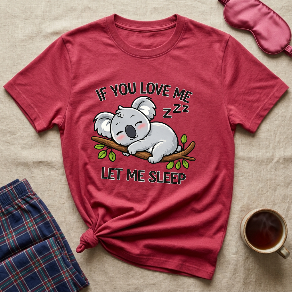 Let Me Sleep T-Shirt