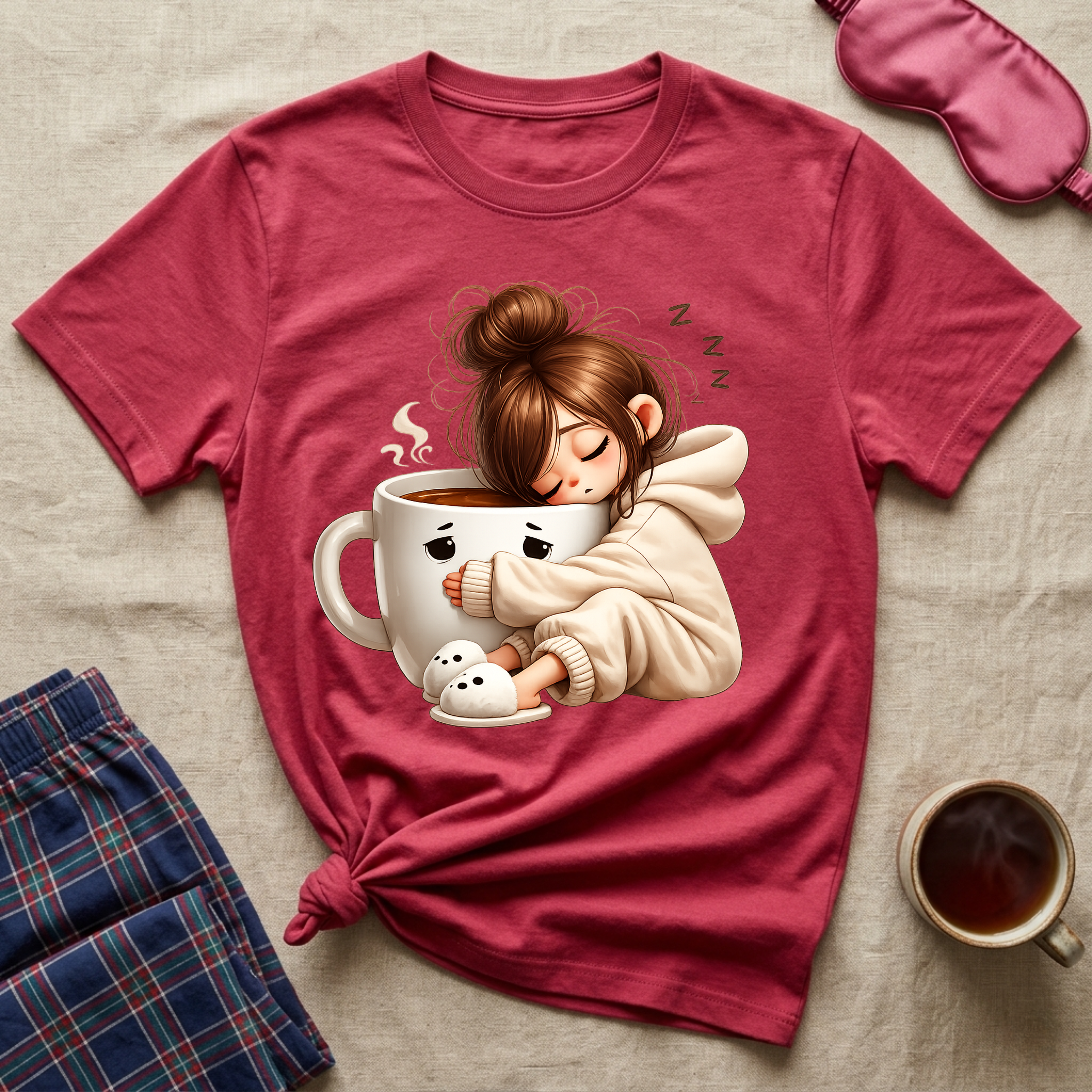 Coffee Mug Pillow T-Shirt
