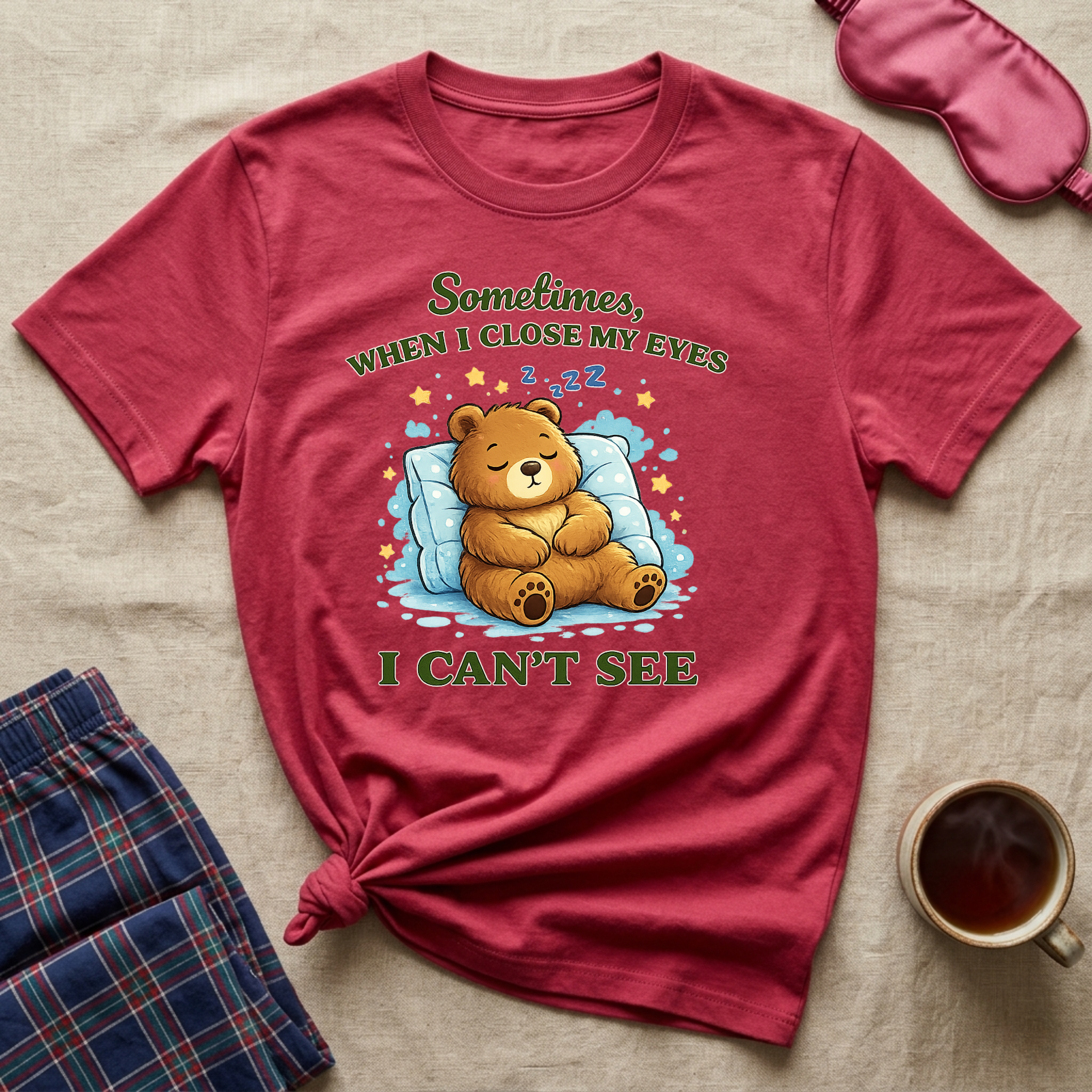 Close My Eyes Sleepy T-Shirt