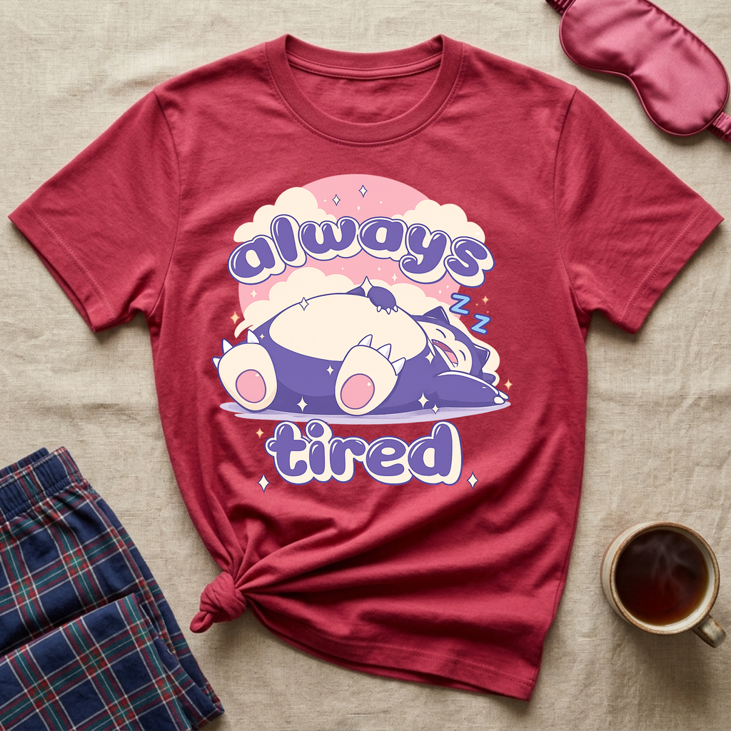 Always Tired Sleepy T-Shirt