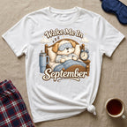 Wake Me In September Puppy T-Shirt