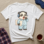Sleepy Earphones Panda T-Shirt