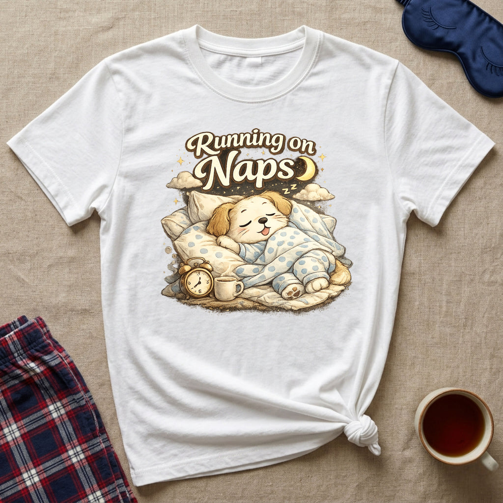 Running On Naps Puppy T-Shirt