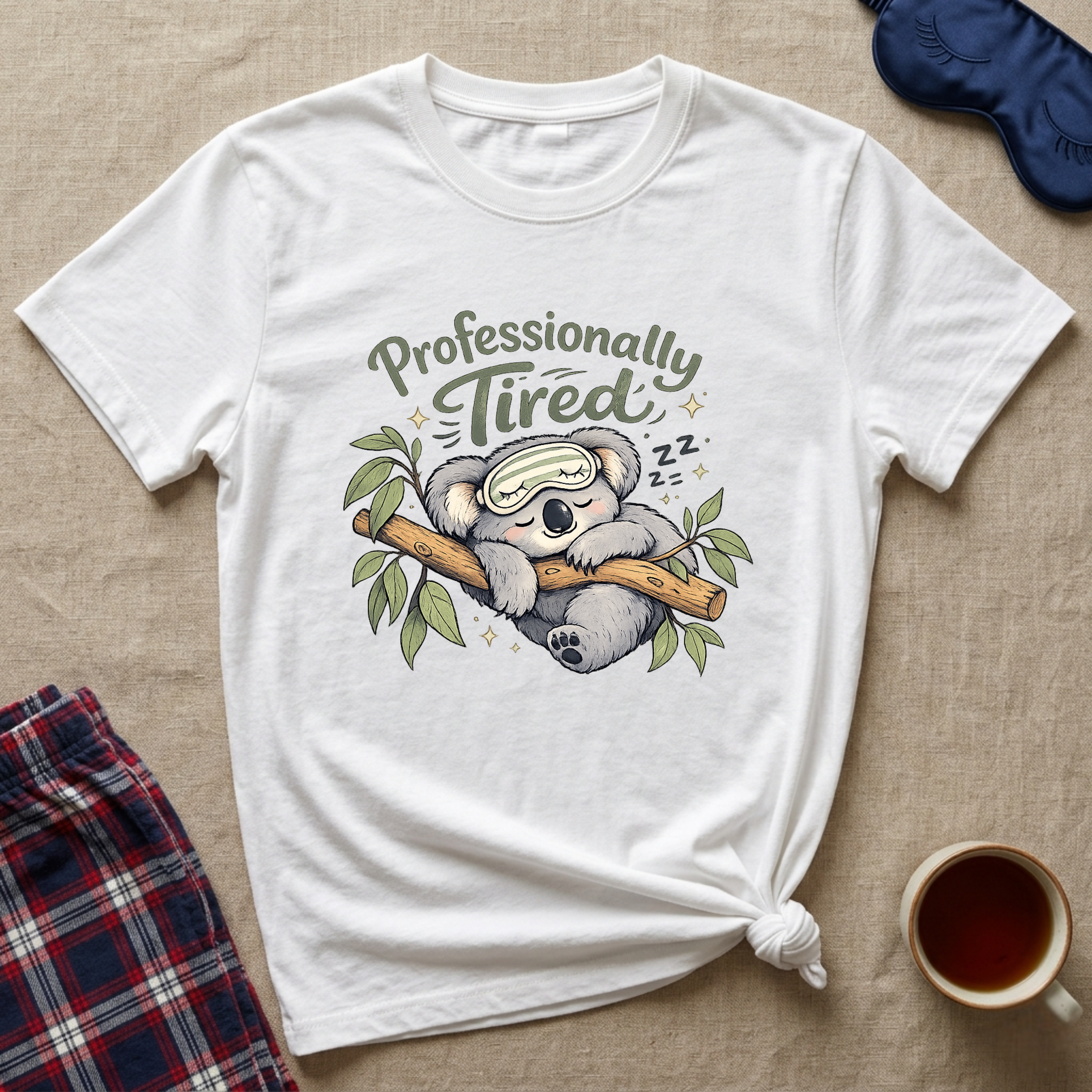 Professionally Tired Koala T-Shirt