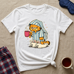Lazy Coffee Cat T-Shirt