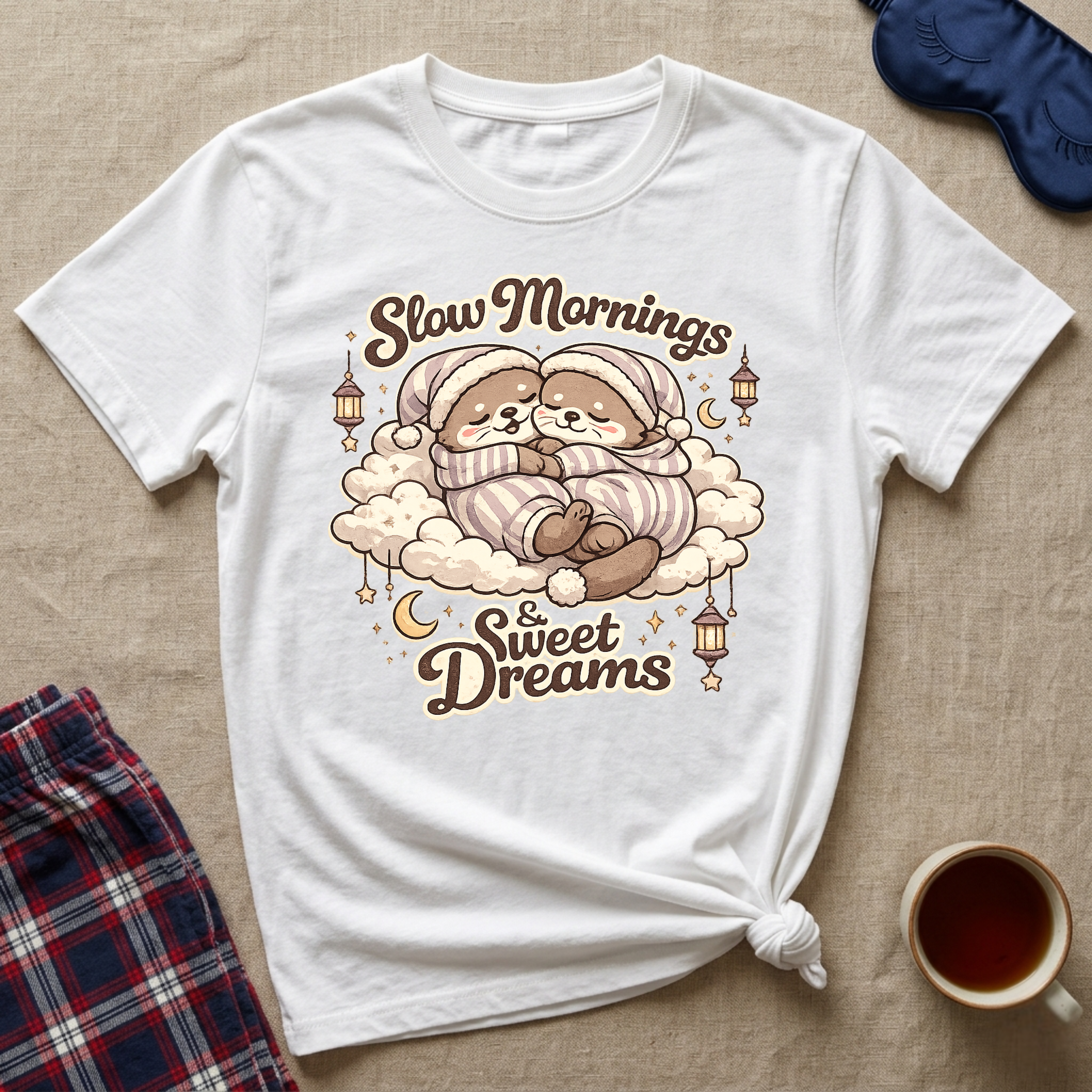 Slow Mornings Sloth T-Shirt