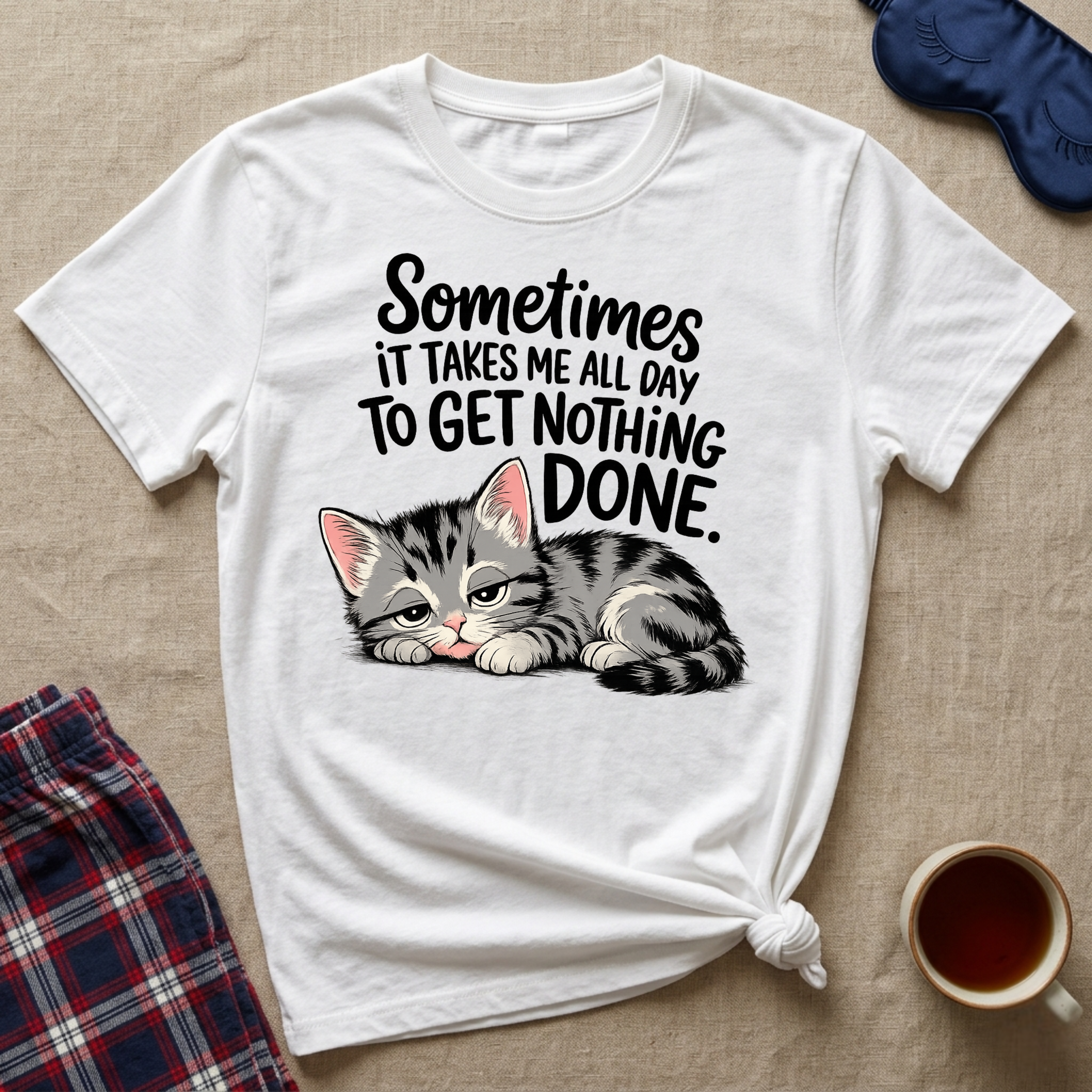 Get Nothing Done Sleepy T-Shirt