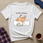 5 More Minutes Sleepy T-Shirt