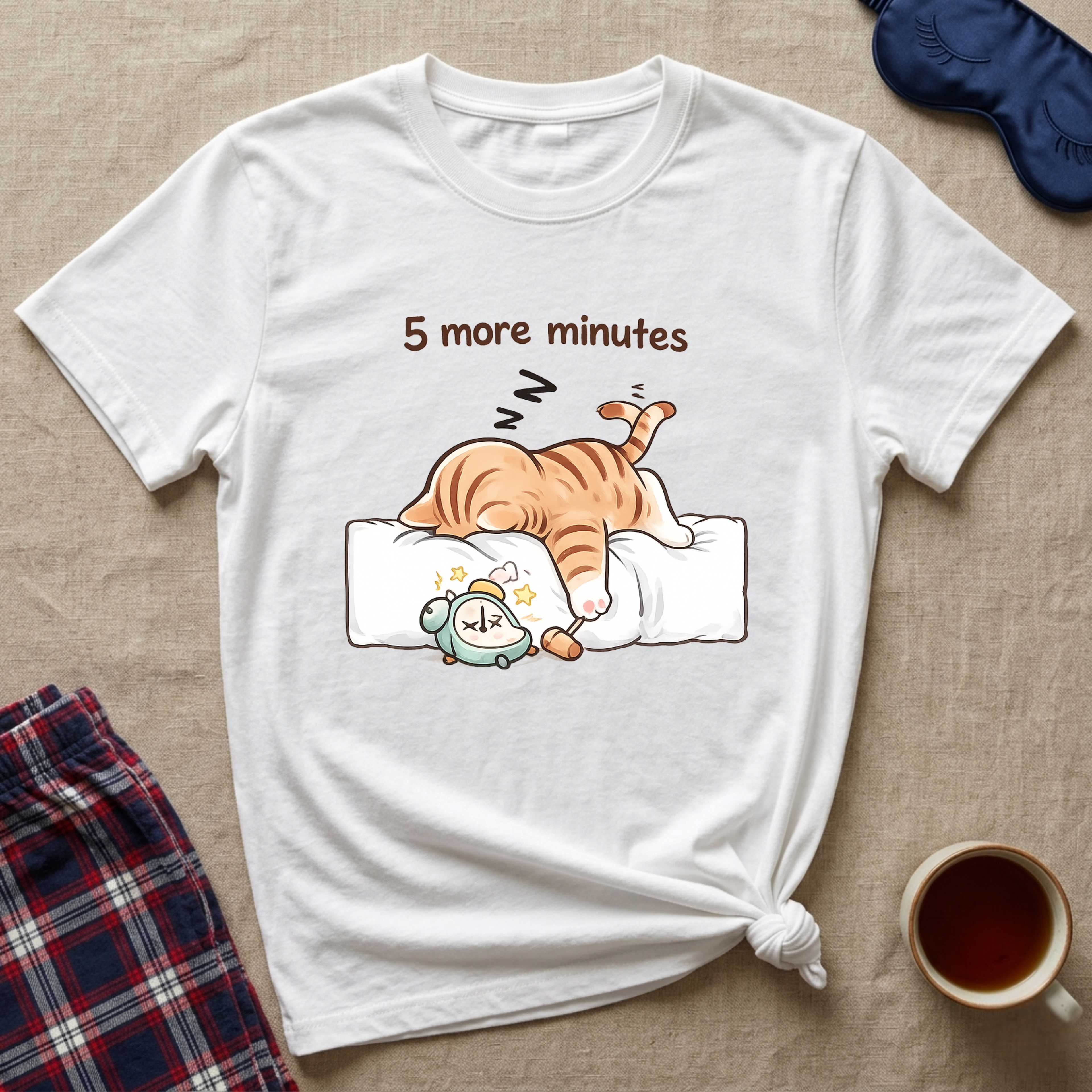 5 More Minutes Sleepy T-Shirt