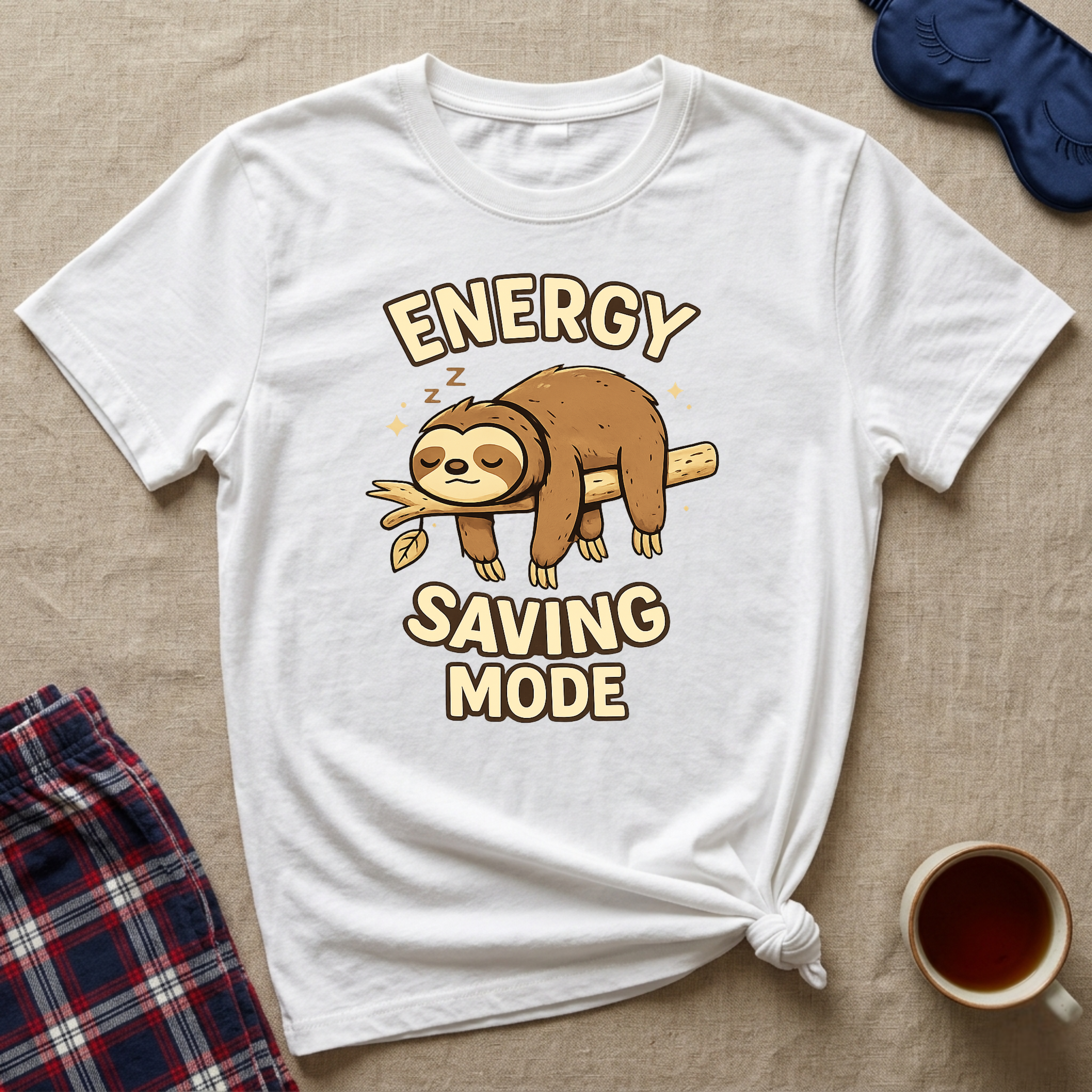 Energy Saving Sloth T-Shirt